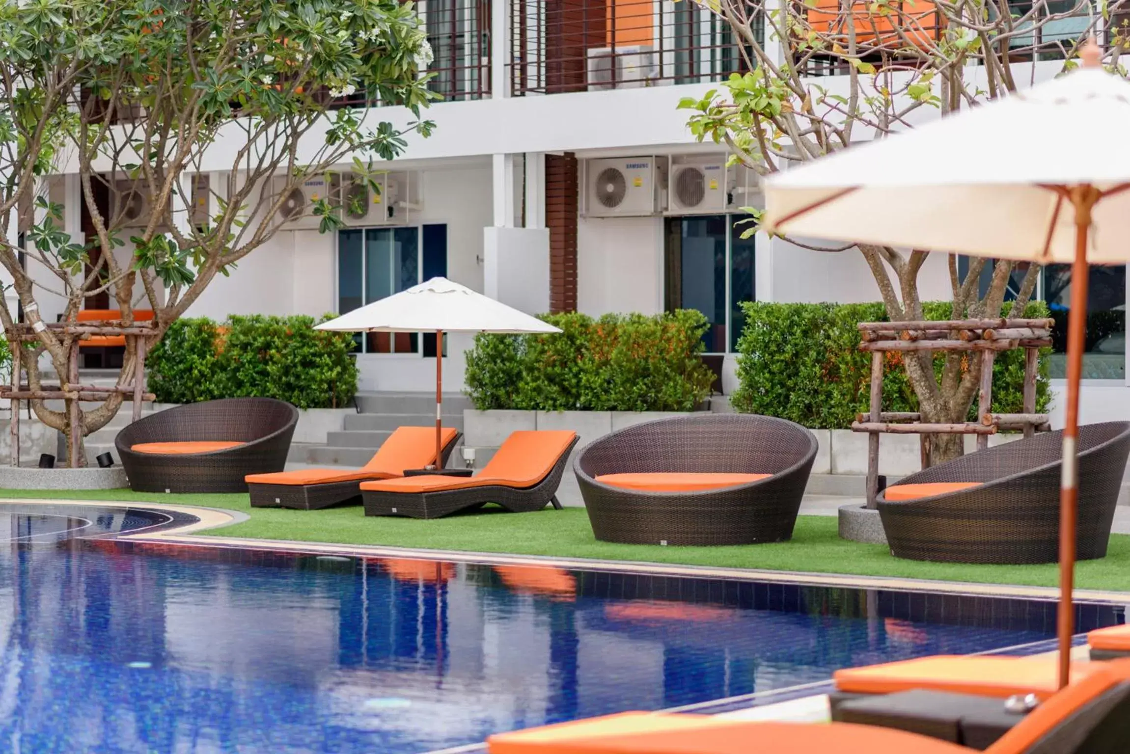 Balcony/Terrace, Patio/Outdoor Area in FX Hotel Pattaya
