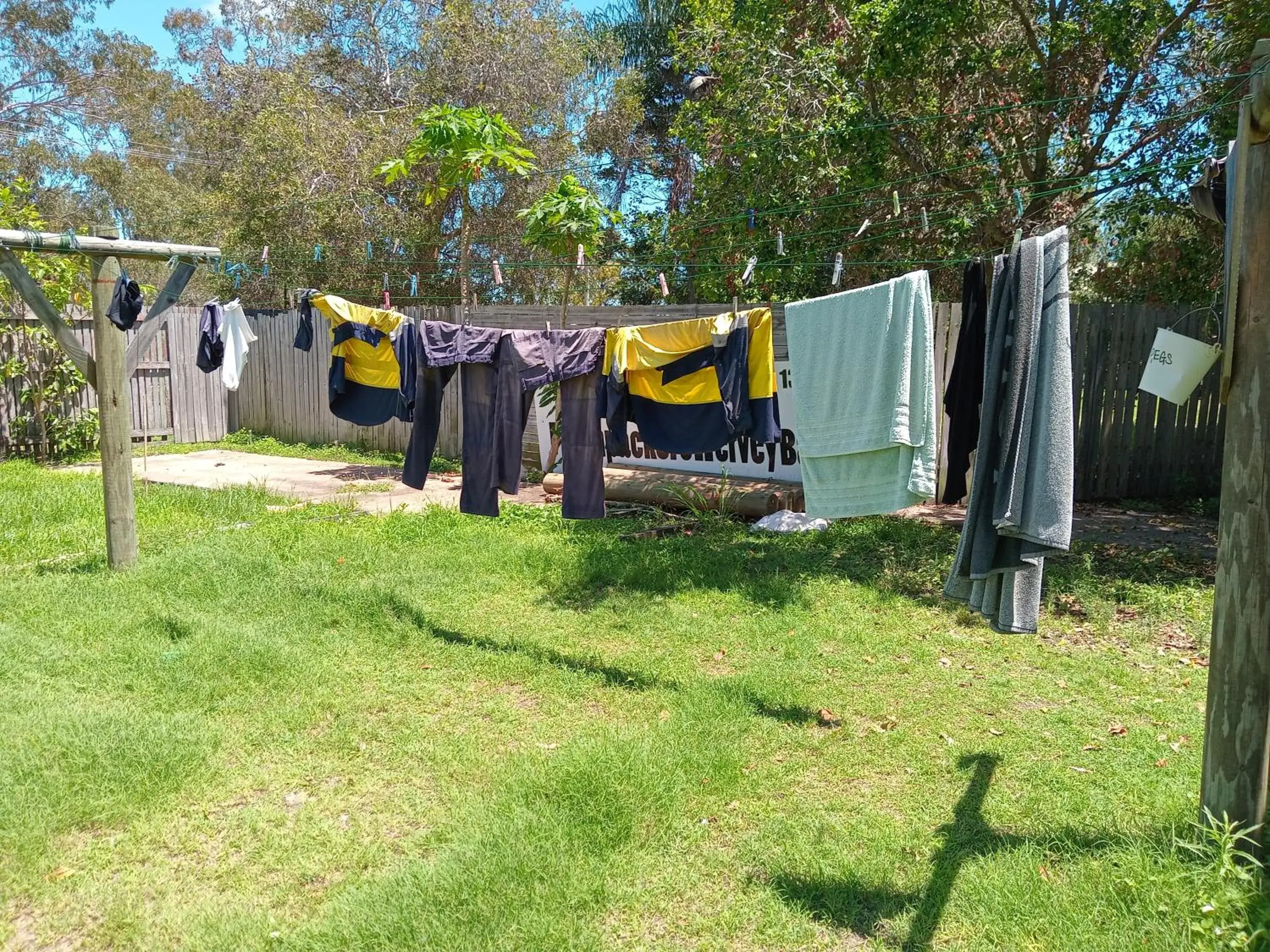 laundry in Flashpackers Hervey Bay Hostel