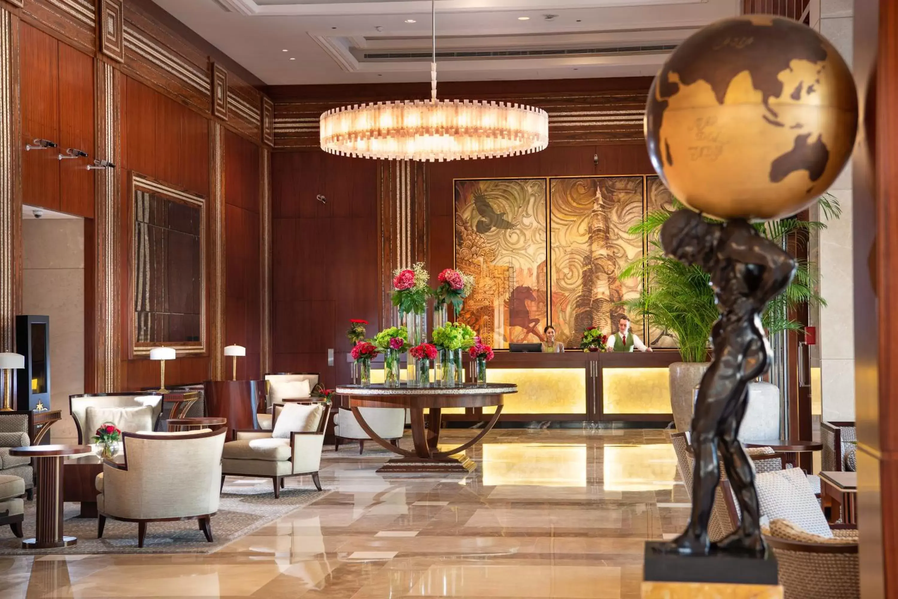 Lobby or reception in Stella Di Mare Dubai Marina Hotel