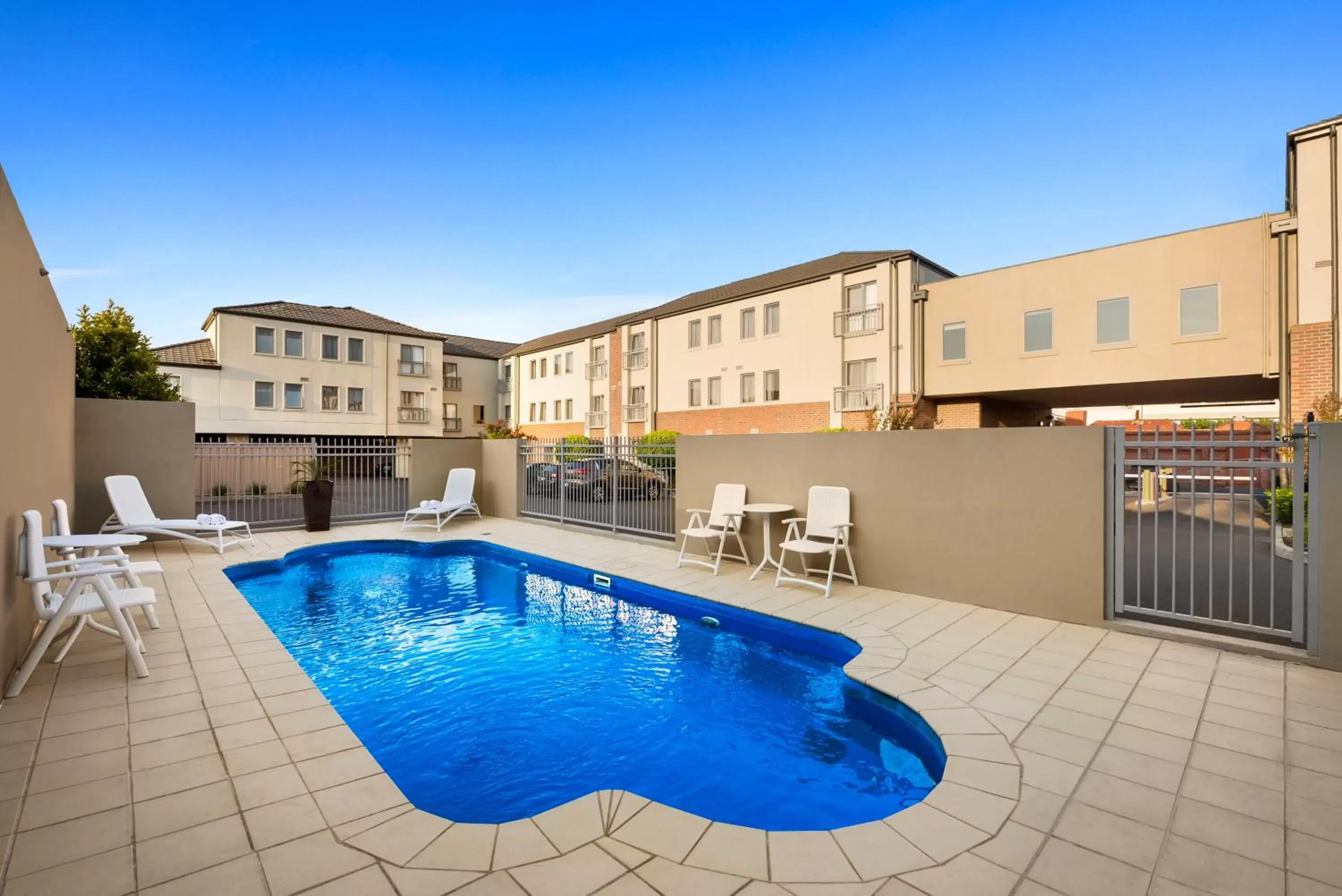 Seating area, Property Building in Quest Moonee Valley