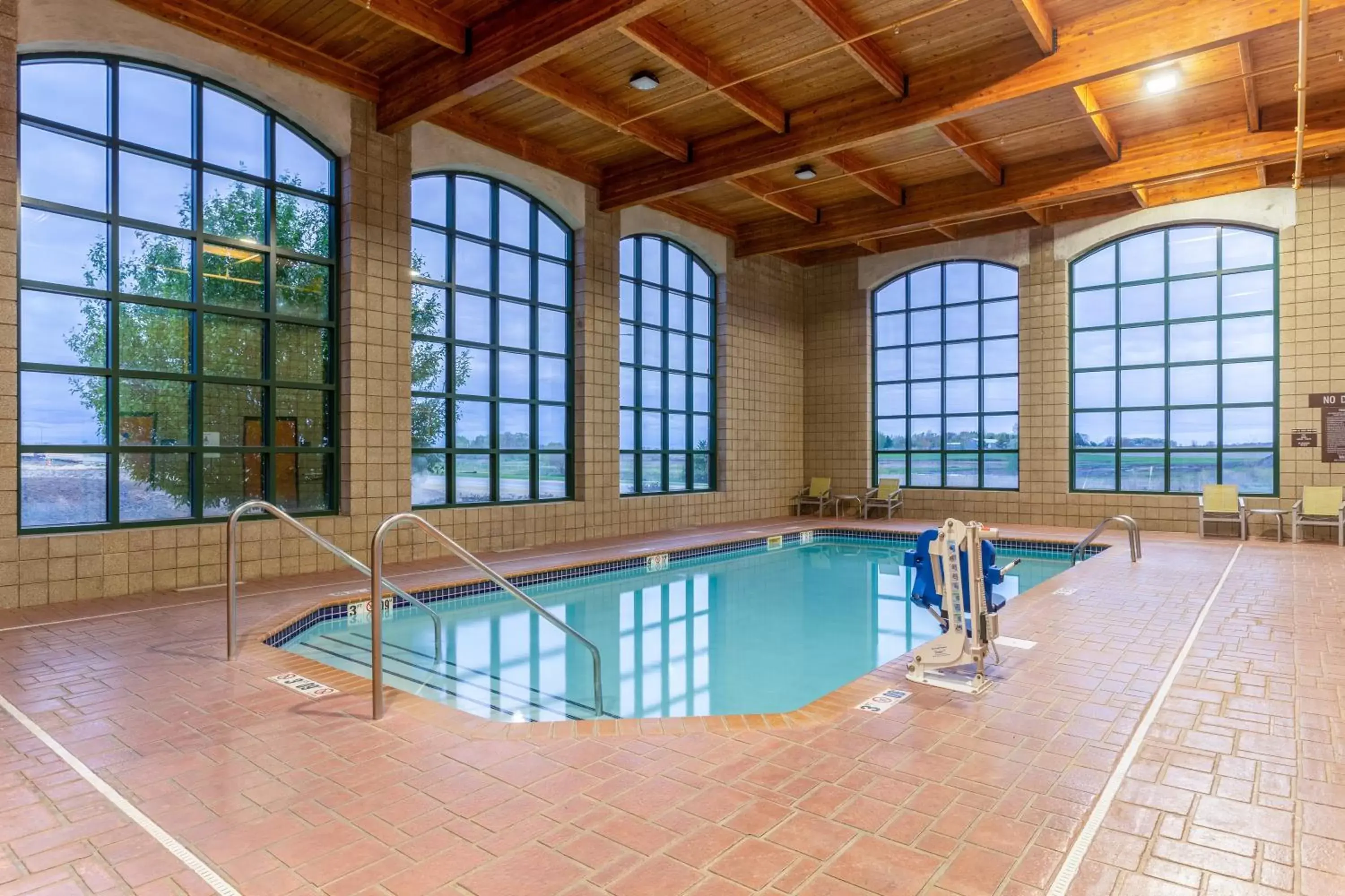 Swimming Pool in Holiday Inn Express & Suites Cedar Falls - Waterloo, an IHG Hotel