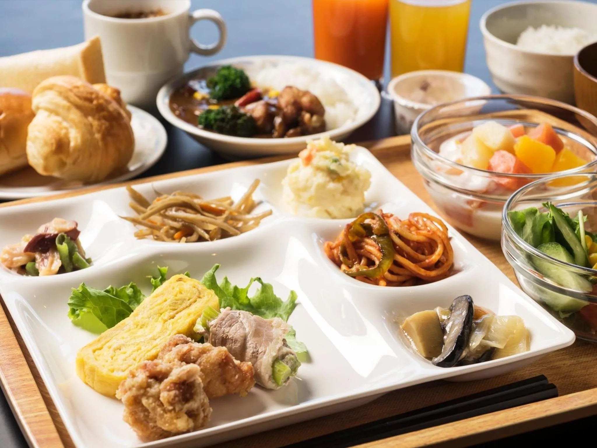 Food close-up in Hotel AreaOne Kushiro