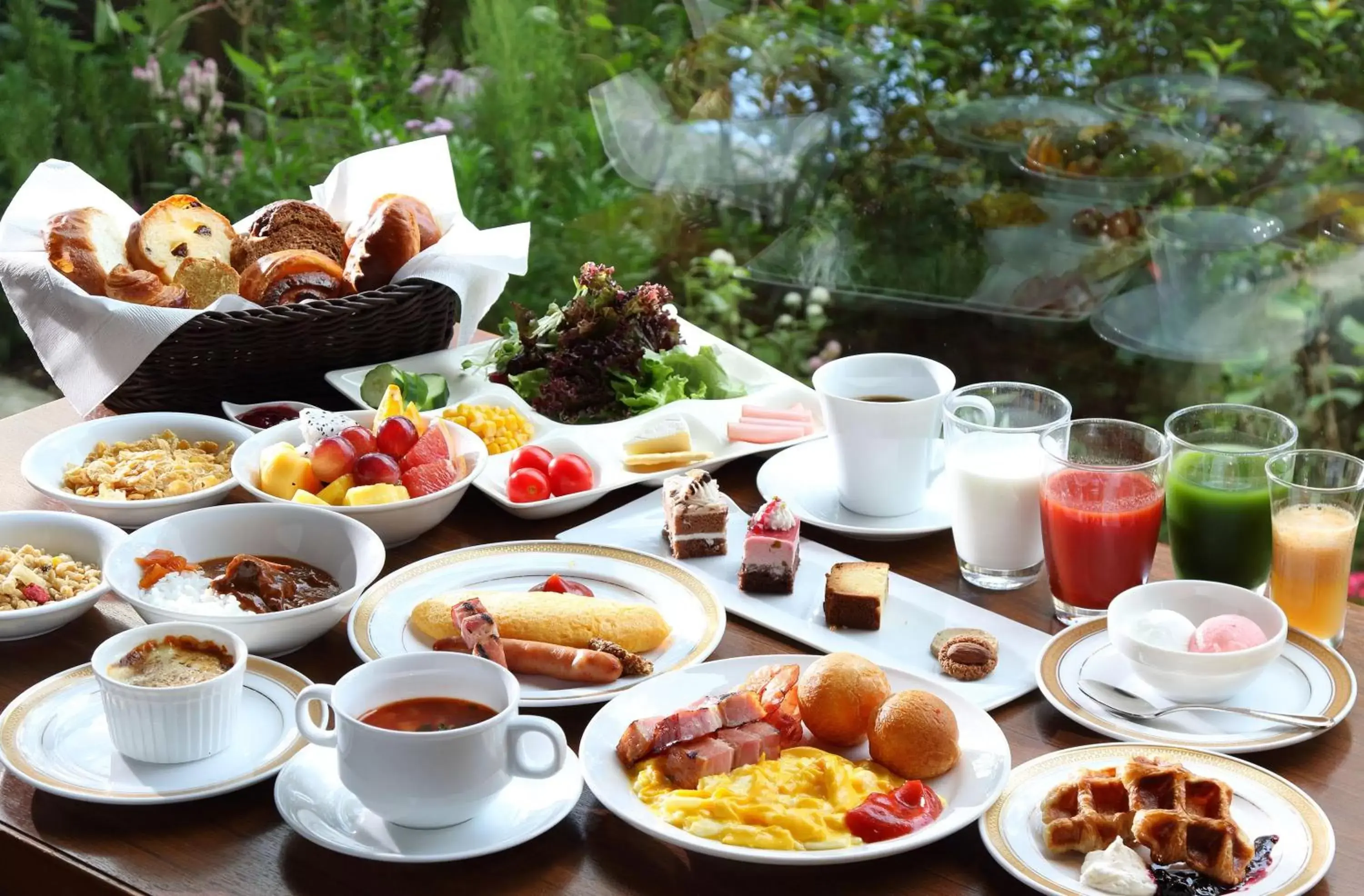 Food and drinks, Breakfast in Nishitetsu Grand Hotel