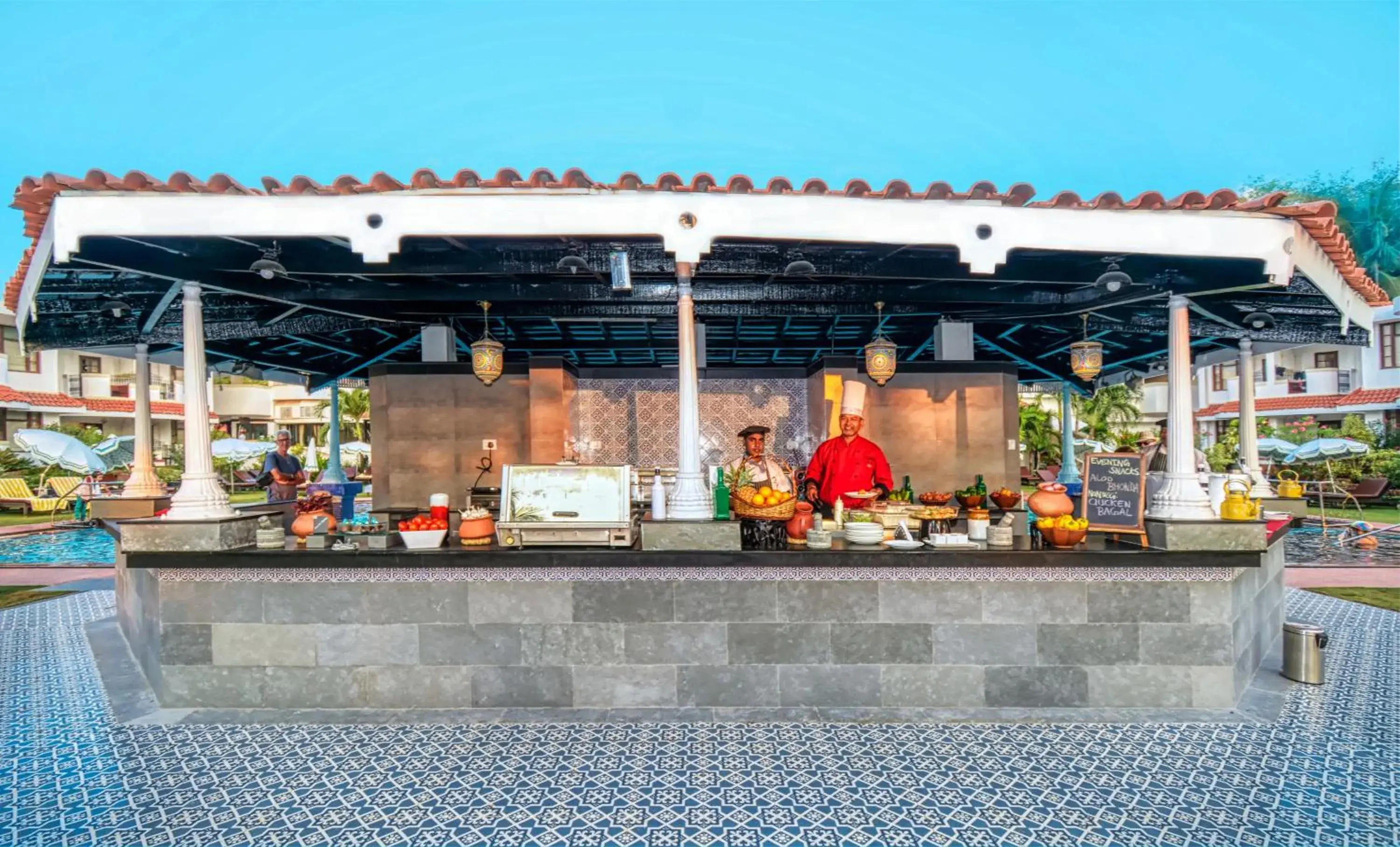 BBQ facilities in Heritage Village Resort & Spa Goa