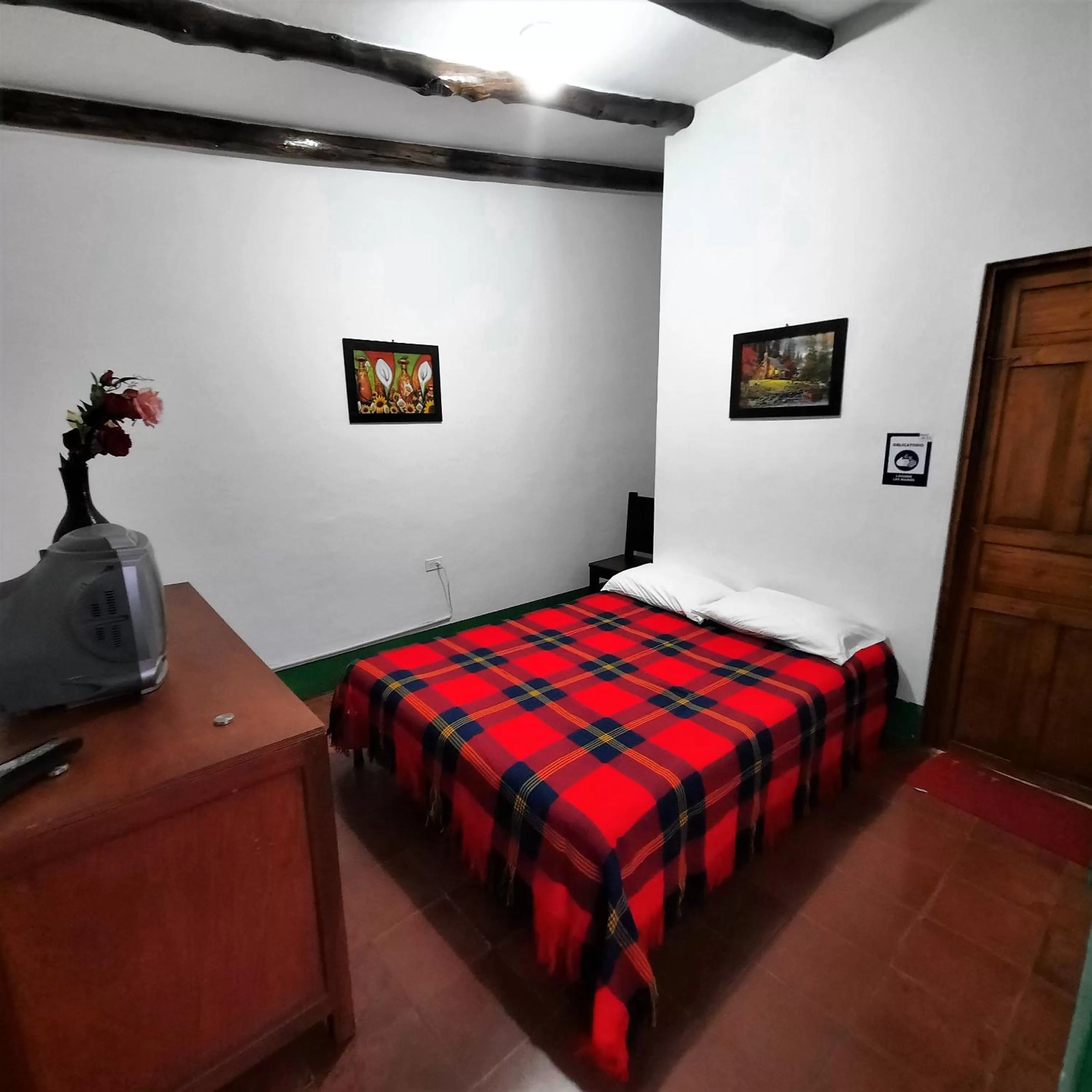 Bed in Posada Turistica Nakku