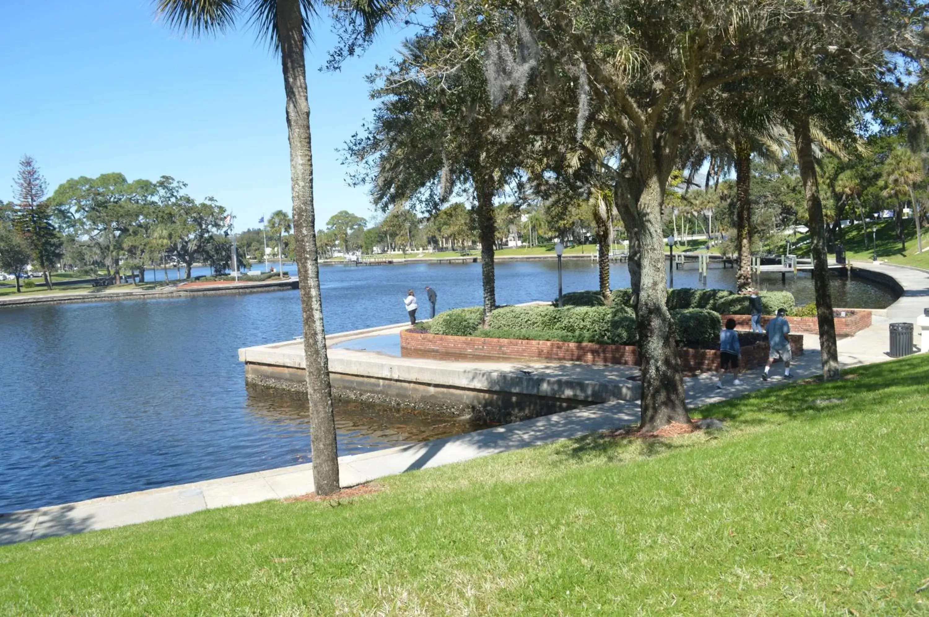 Landmark view, Garden in Tarpon Inn