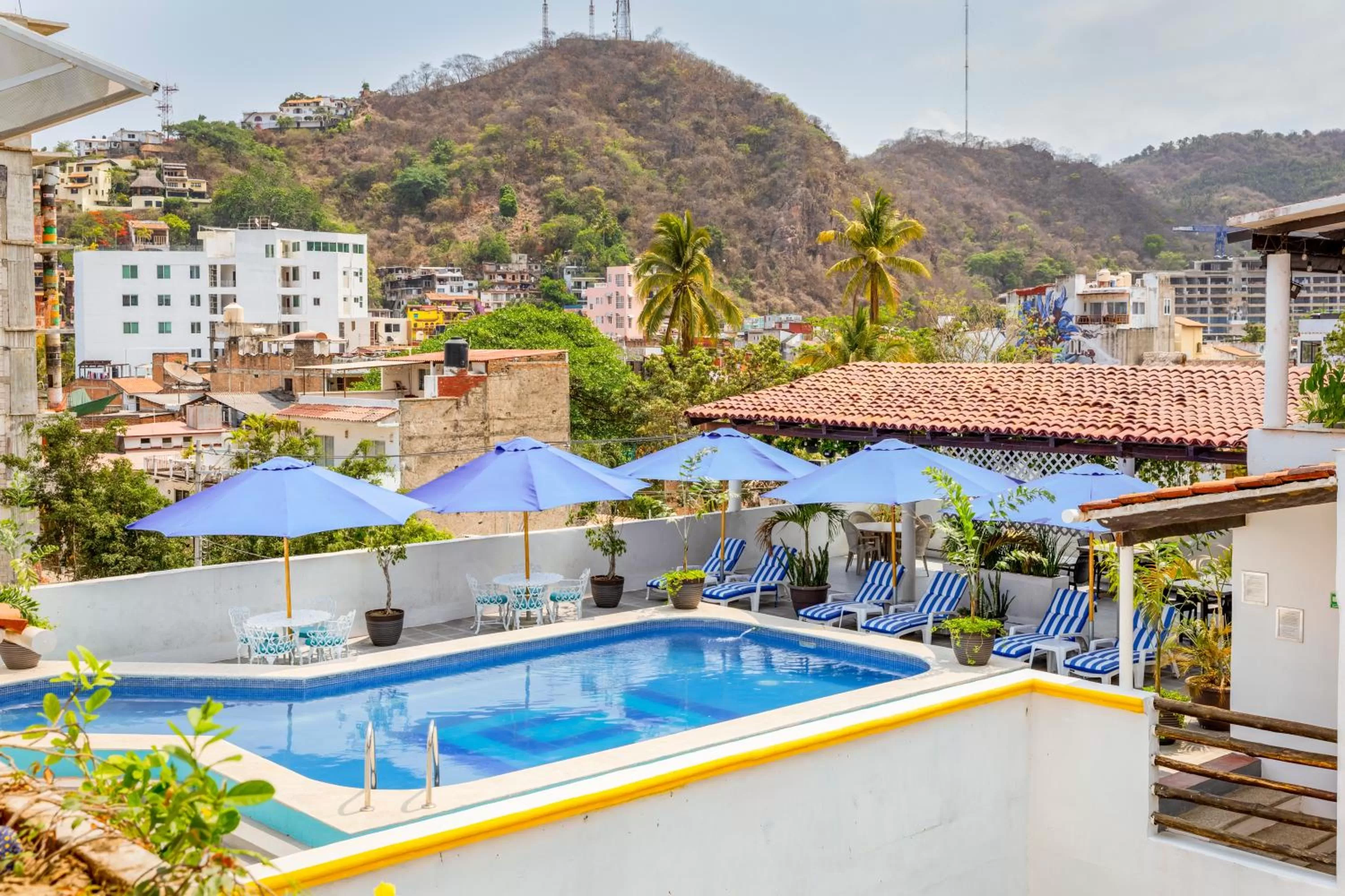 Property building in Hotel Pueblito Vallarta