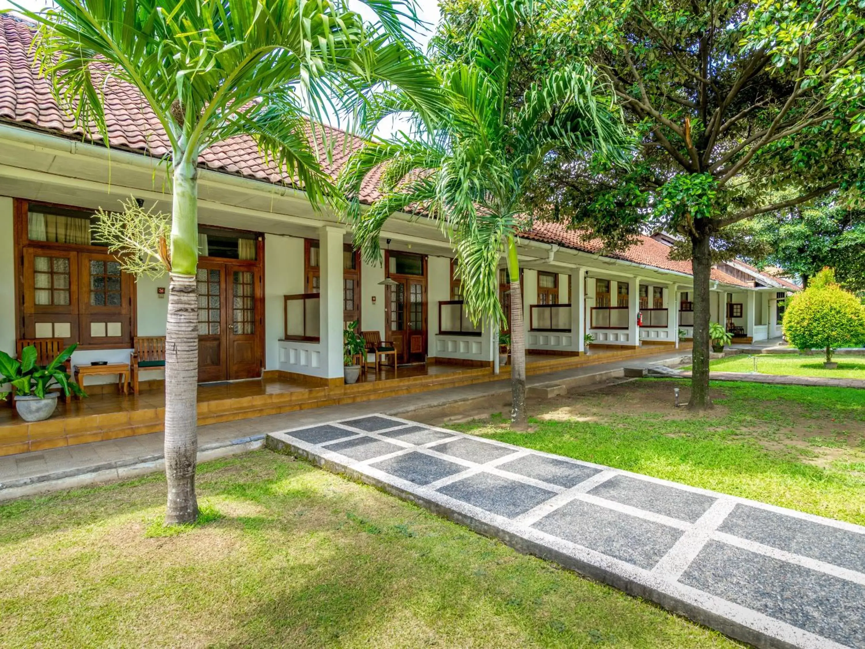 Garden in Inna Bali Heritage Hotel