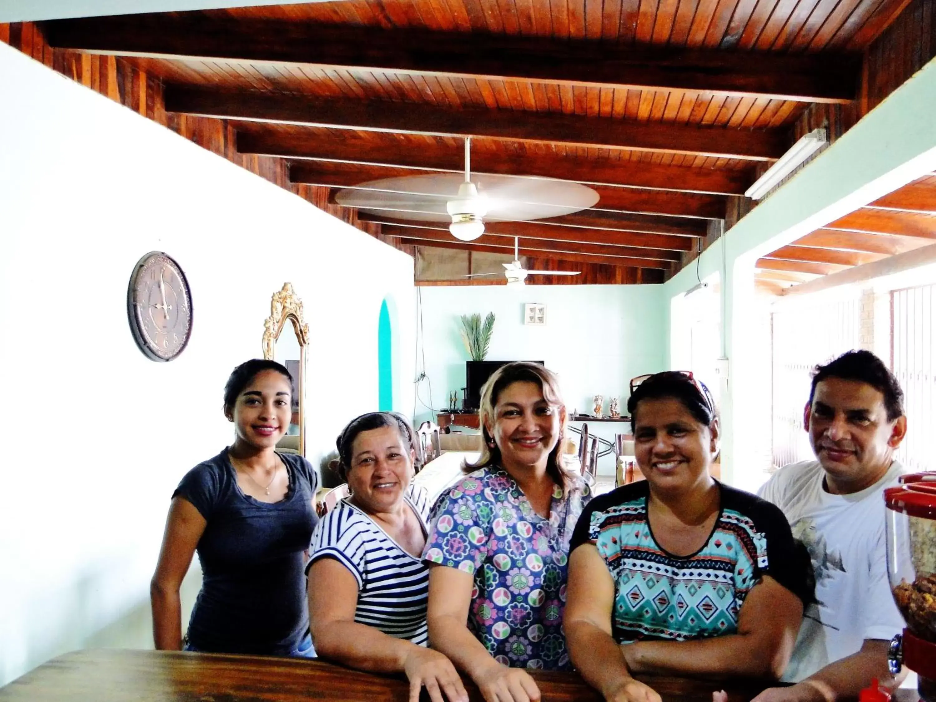 Staff, Family in Hotel Villa Hermosa