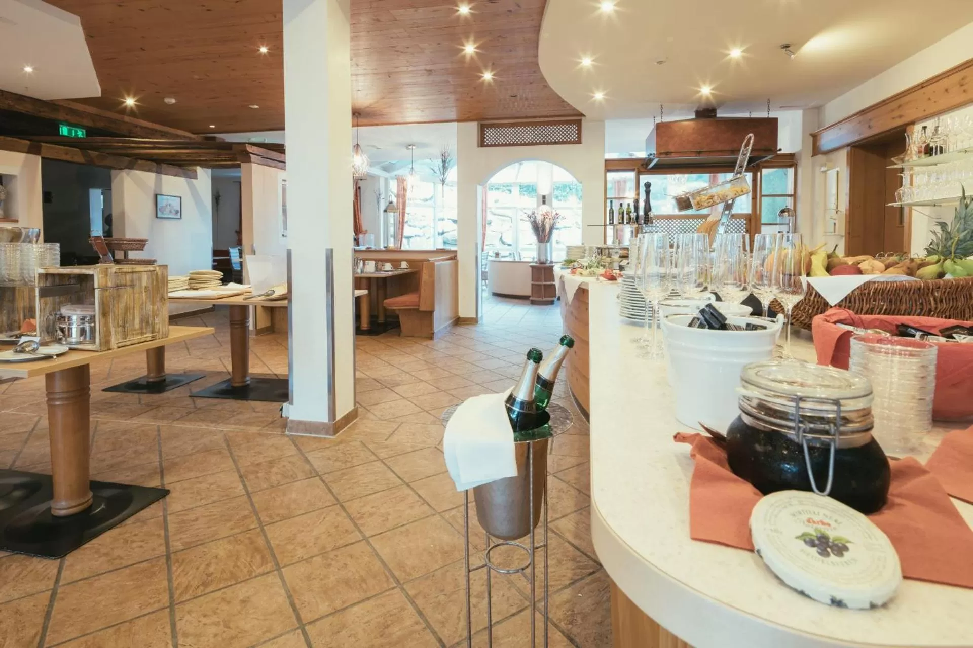 Restaurant/places to eat in Hotel Schlafgut