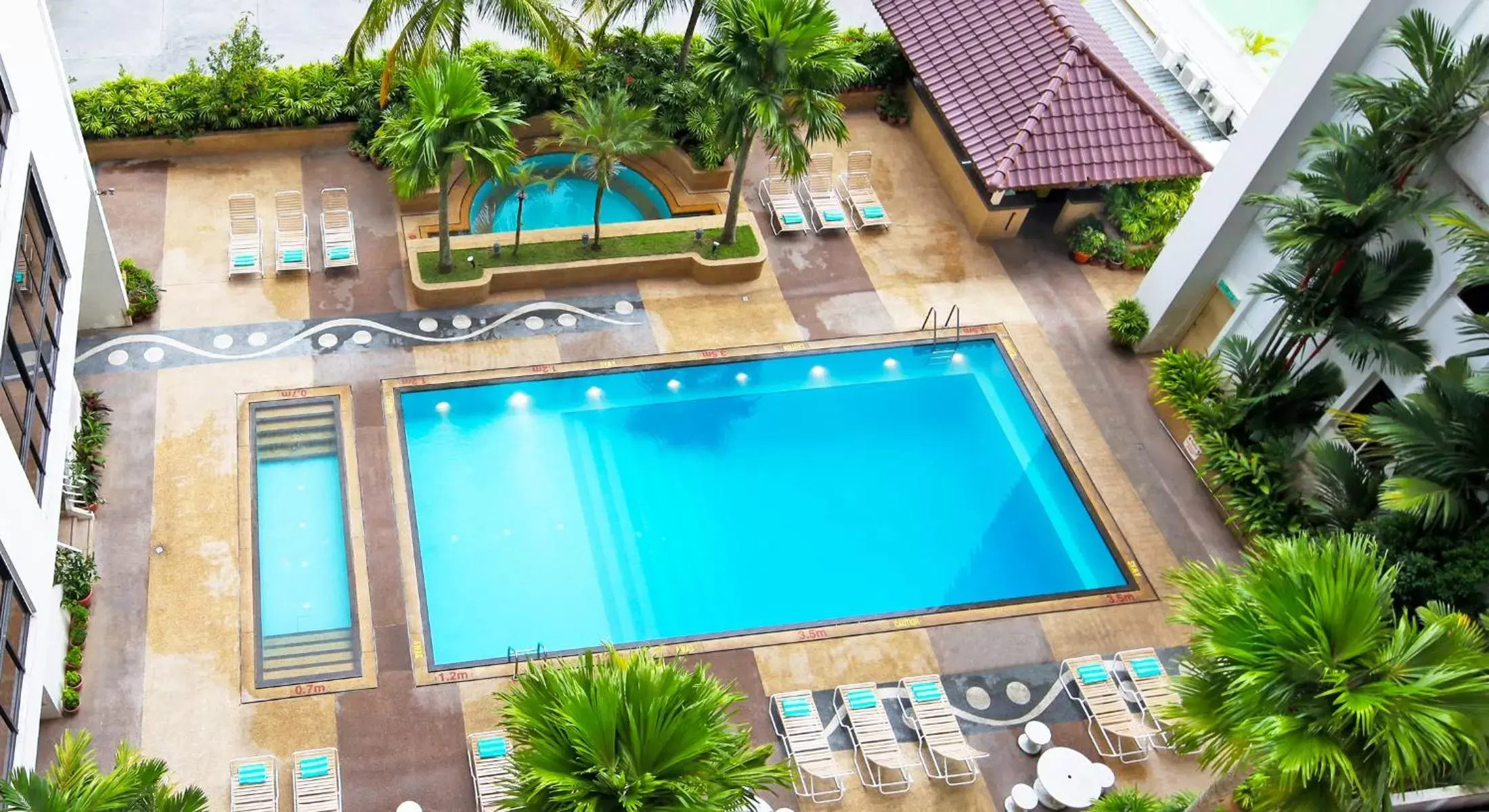 Swimming pool, Pool View in Bayview Hotel Georgetown Penang