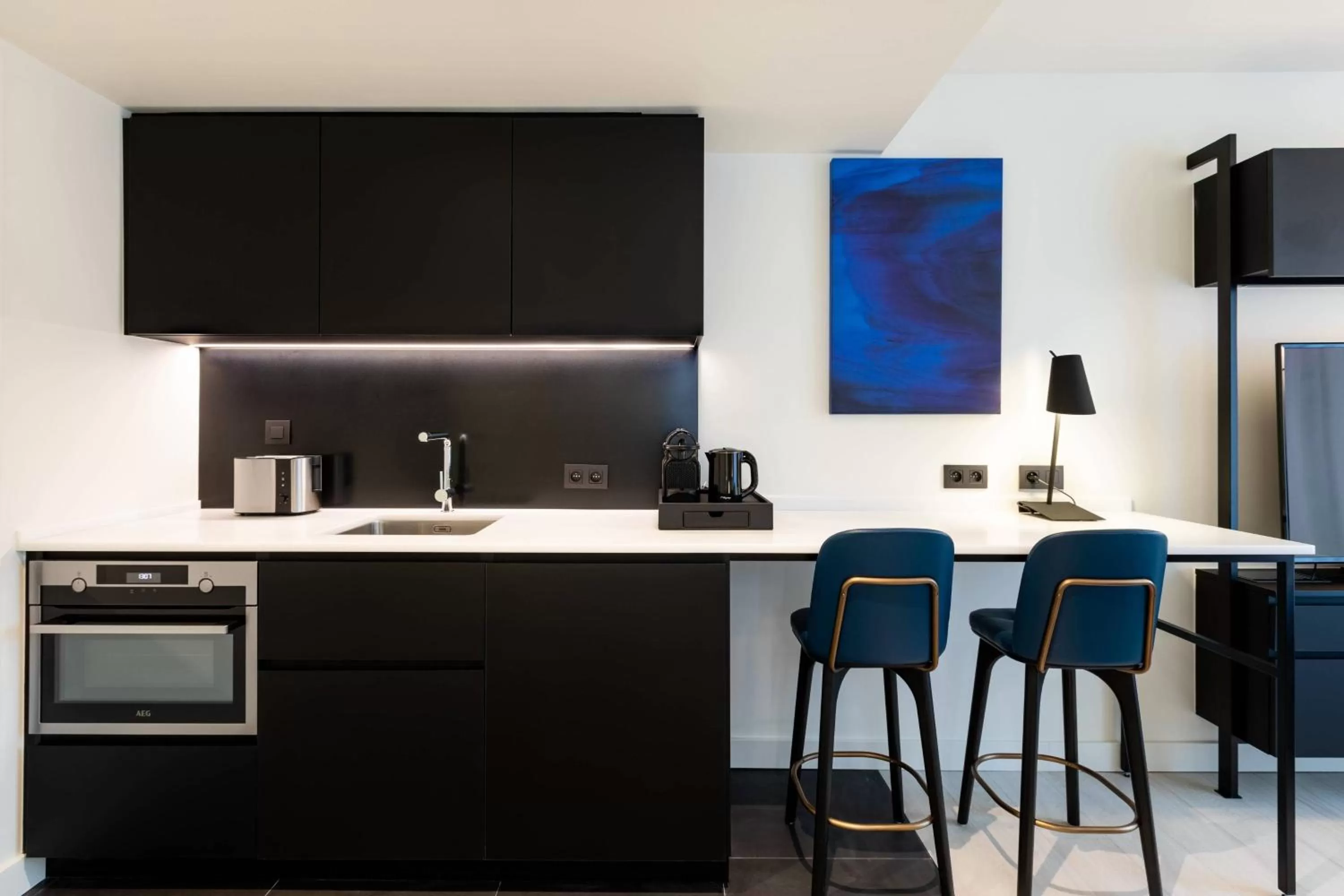 Kitchen or kitchenette in Residence Inn by Marriott Ghent