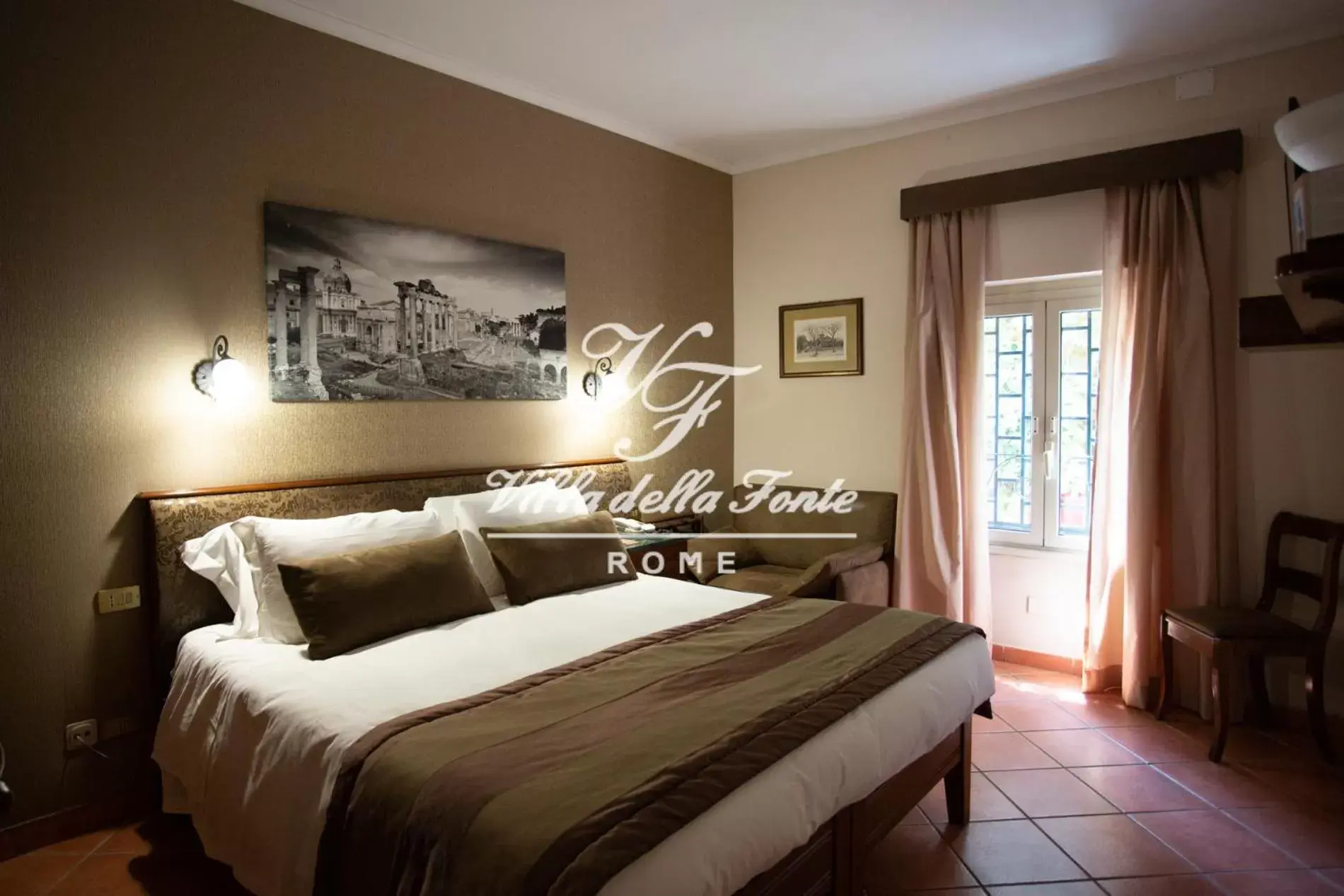 Bed in Villa della Fonte