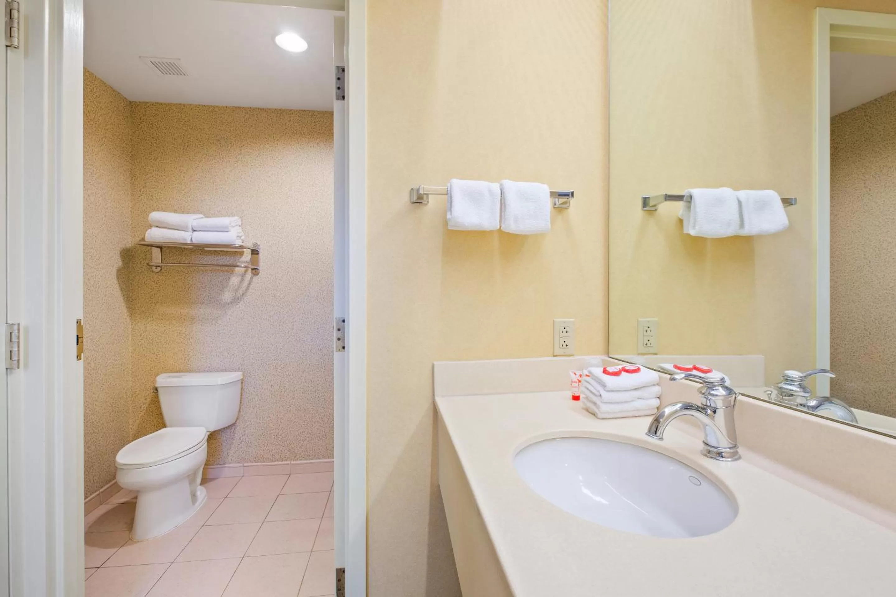 Bathroom in OYO Hotel St Louis Downtown City Center MO