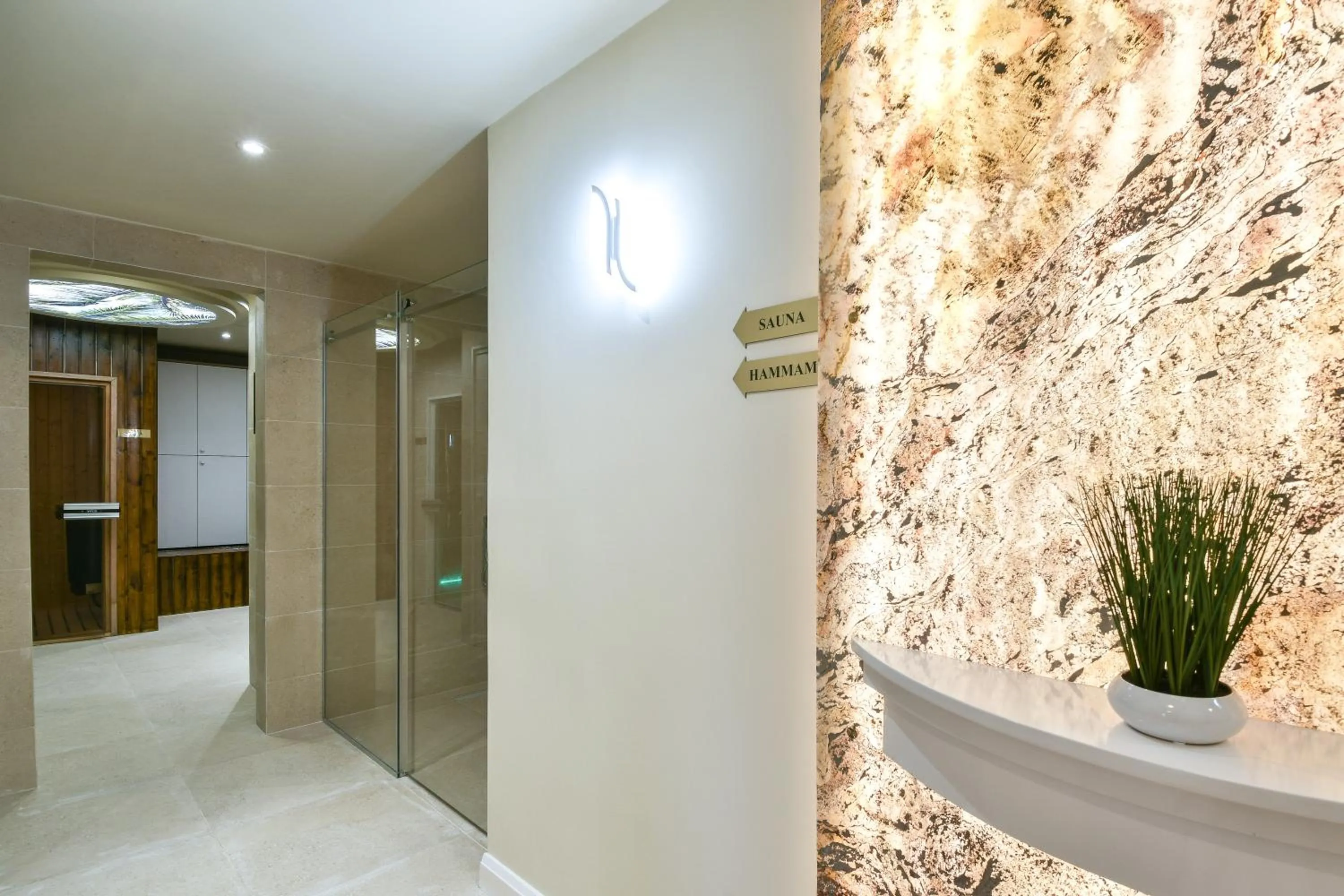 Sauna in Pullman Bucharest World Trade Center