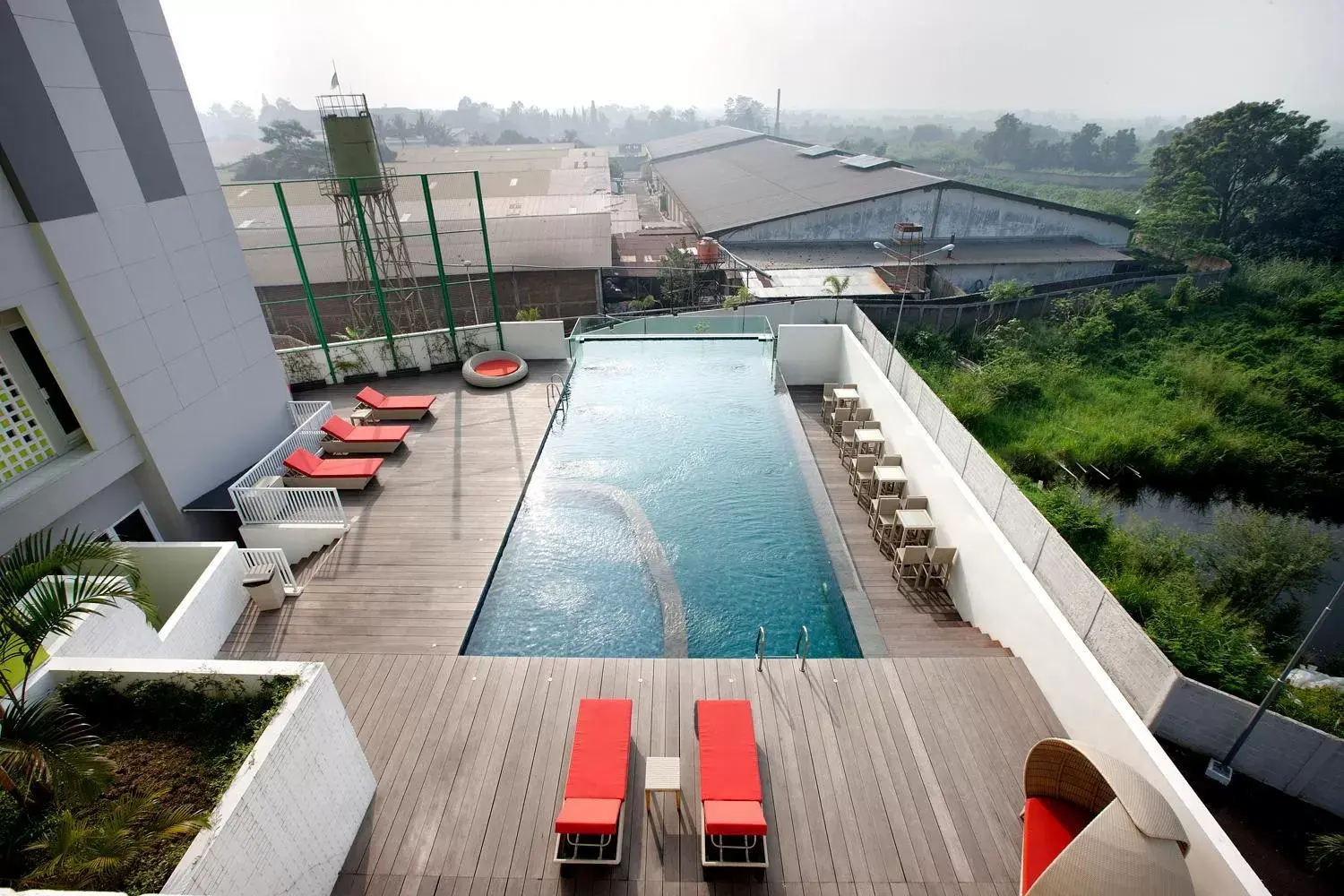 Swimming pool, Pool View in Shakti Hotel Bandung