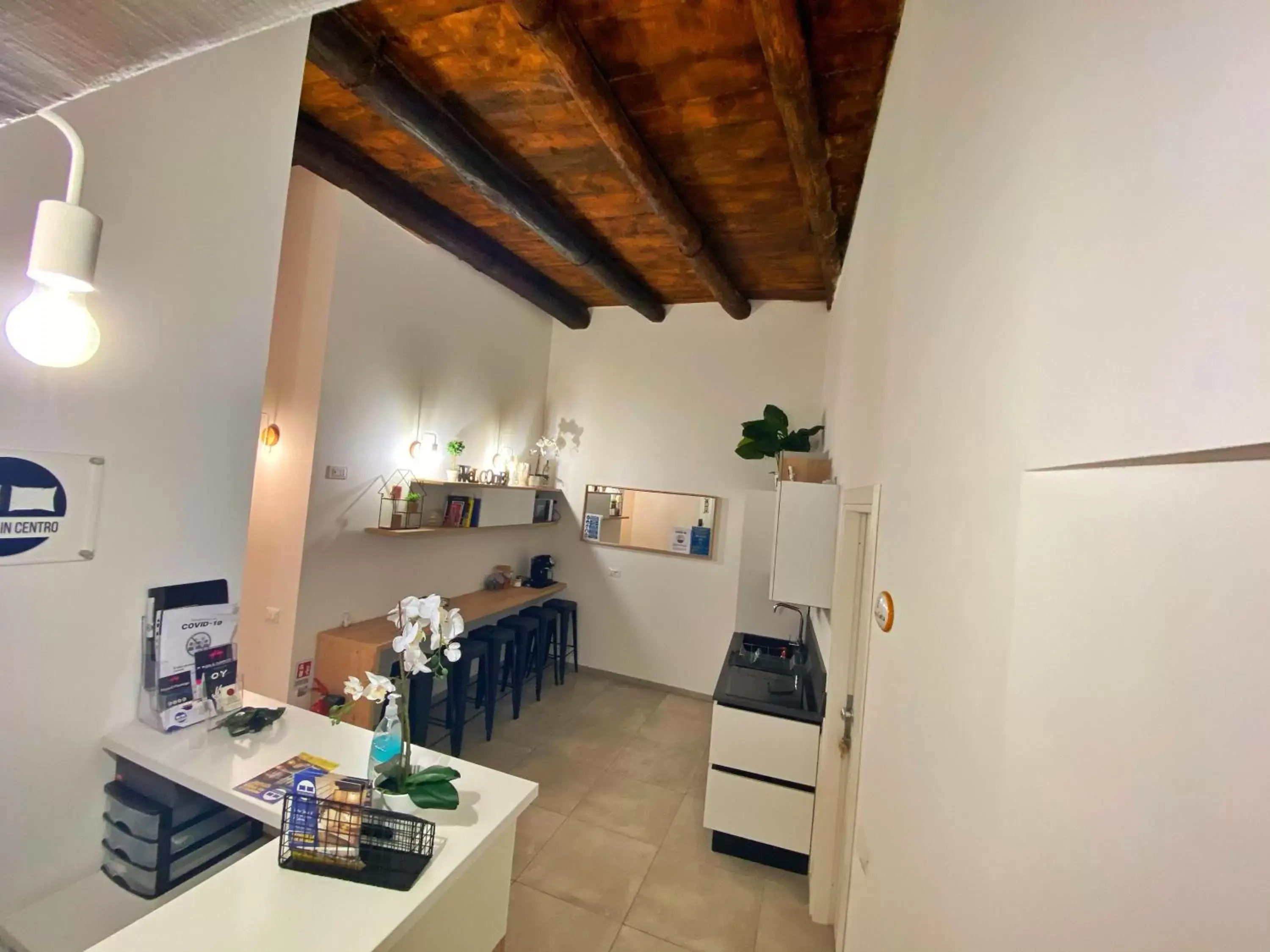 Kitchen or kitchenette in B&B Salerno IN Centro