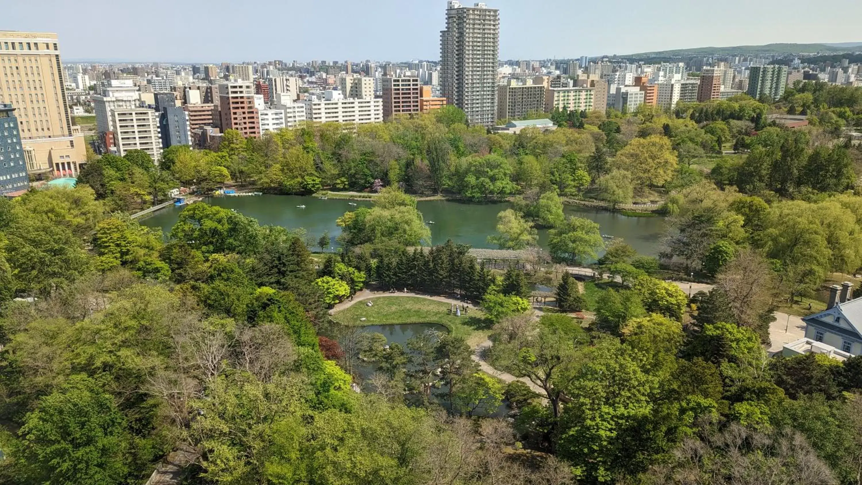 Nearby landmark, Bird's-eye View in Premier Hotel Nakajima Park Sapporo