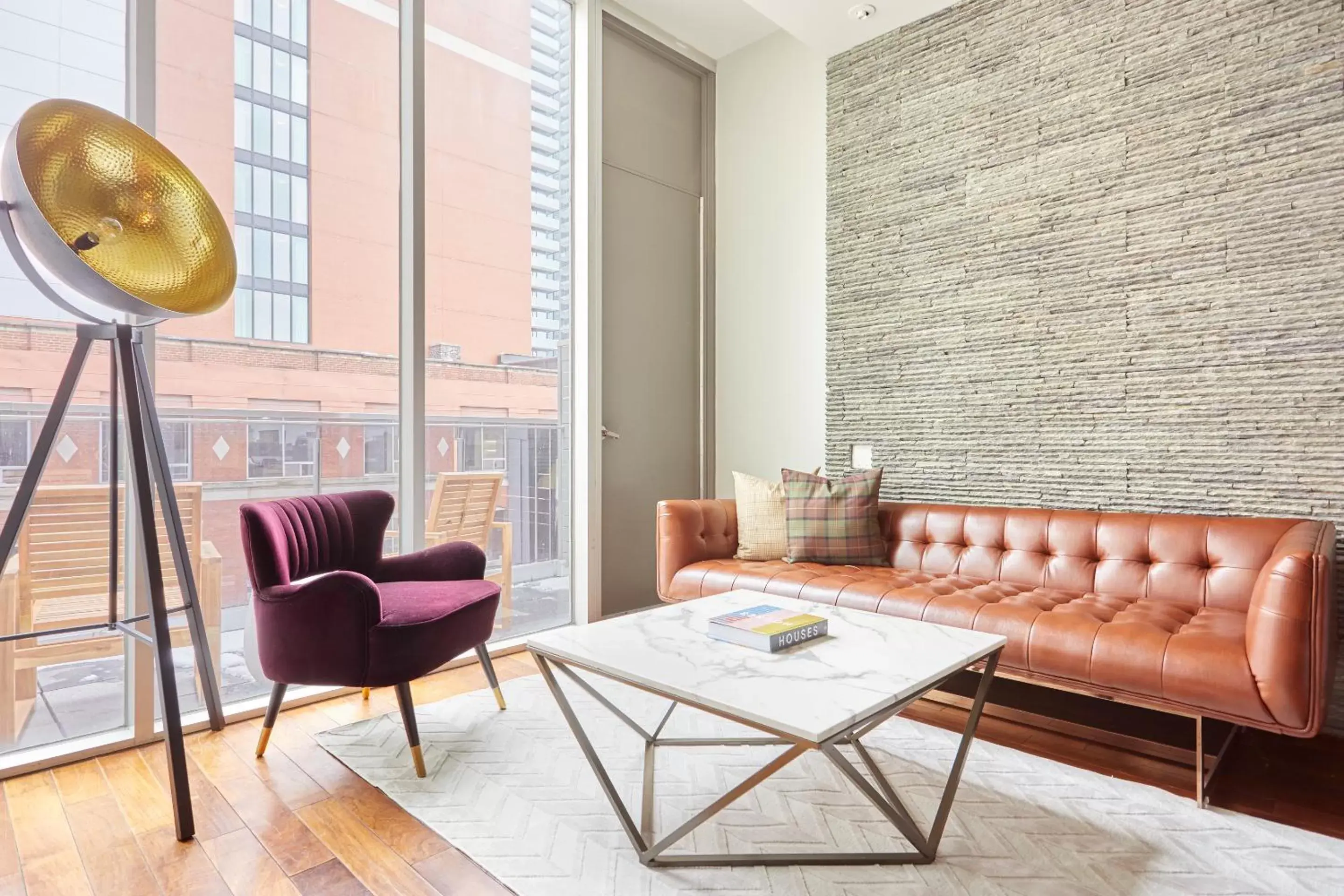 Living room, Seating Area in Sonder The Slate