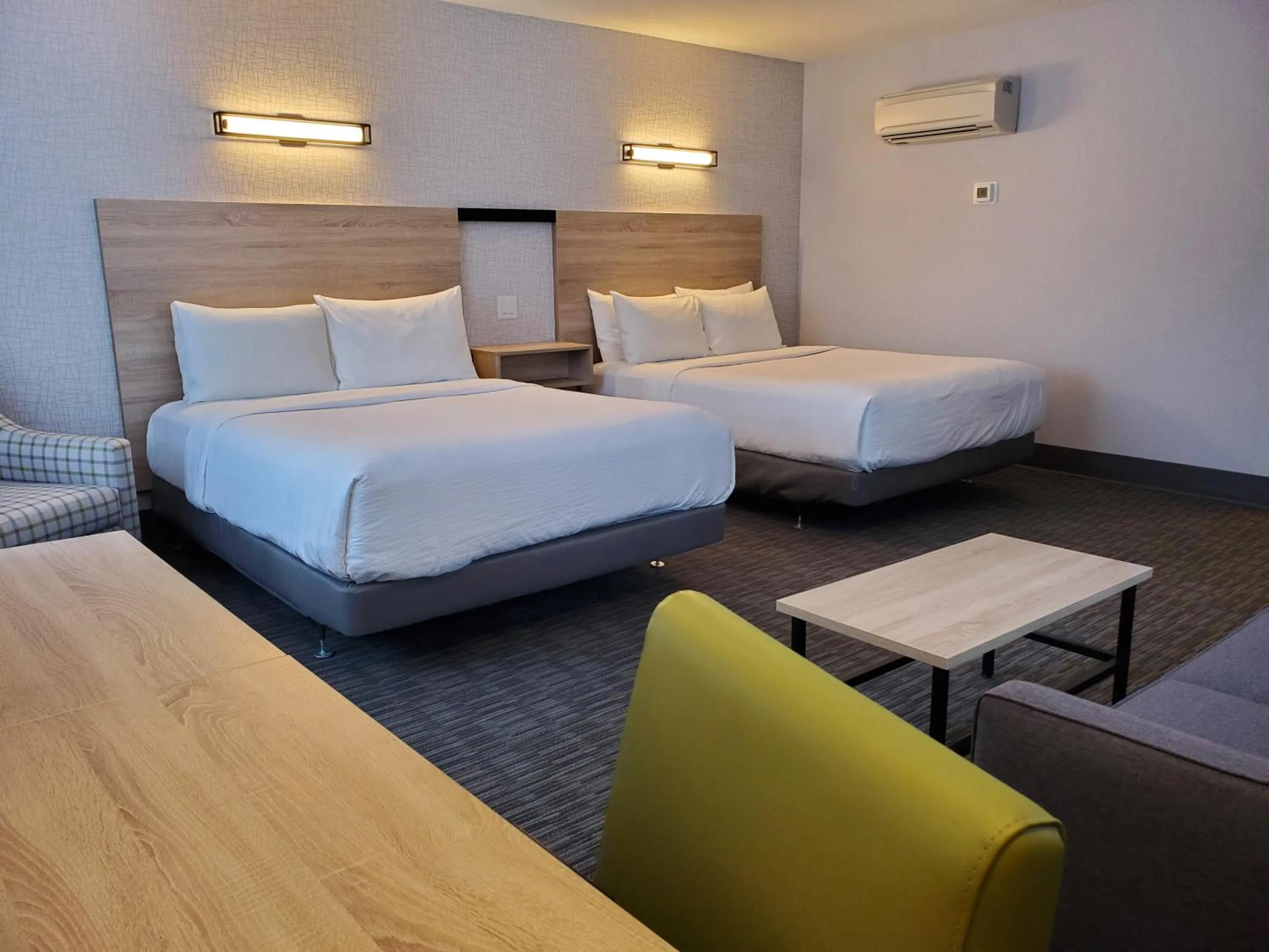 Bed in Mountaineer Lodge