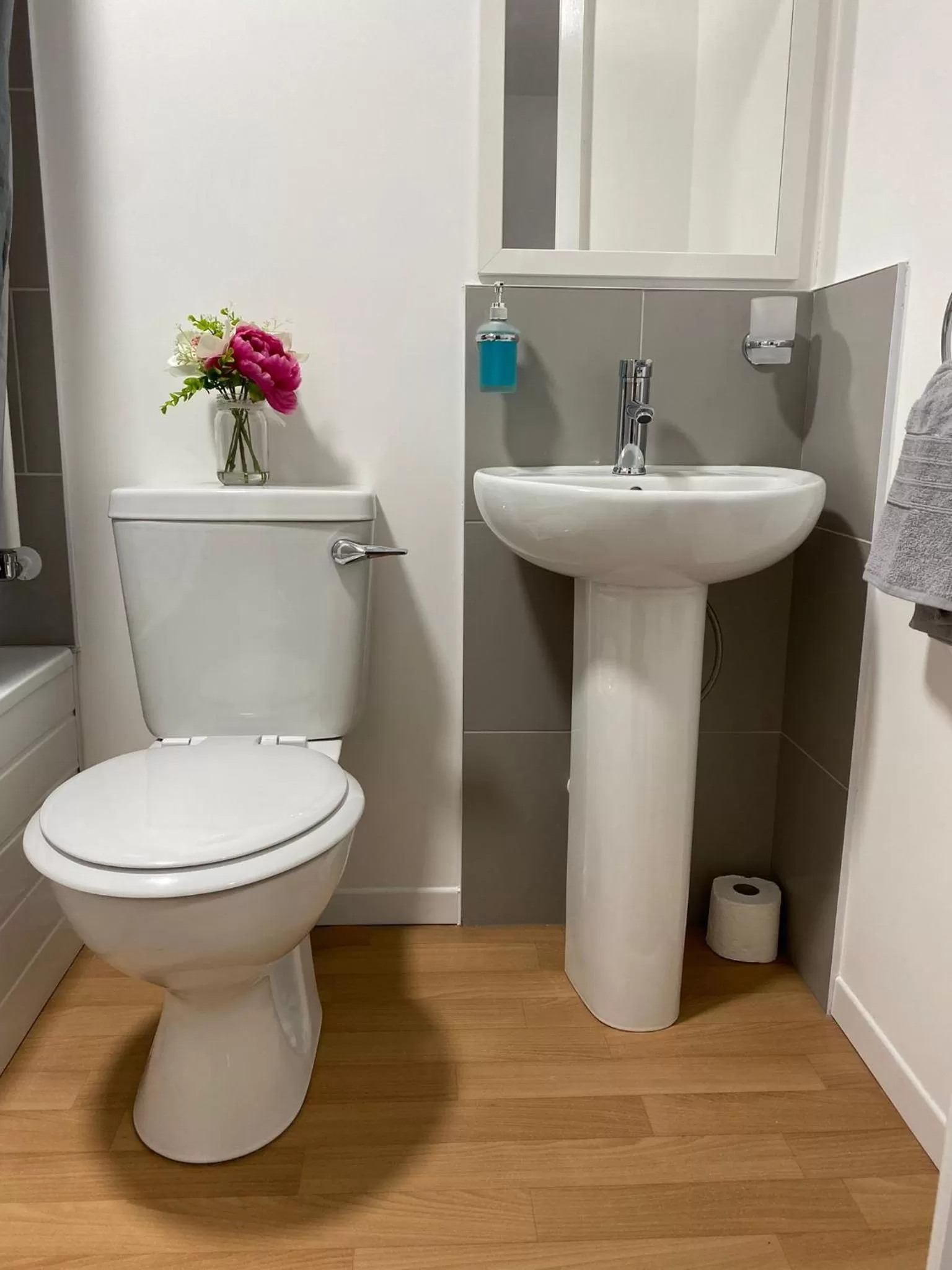 Bathroom in Langley House Hotel