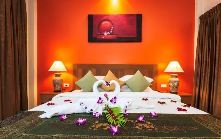 Bed in Katanoi Resort Bed in Katanoi Resort