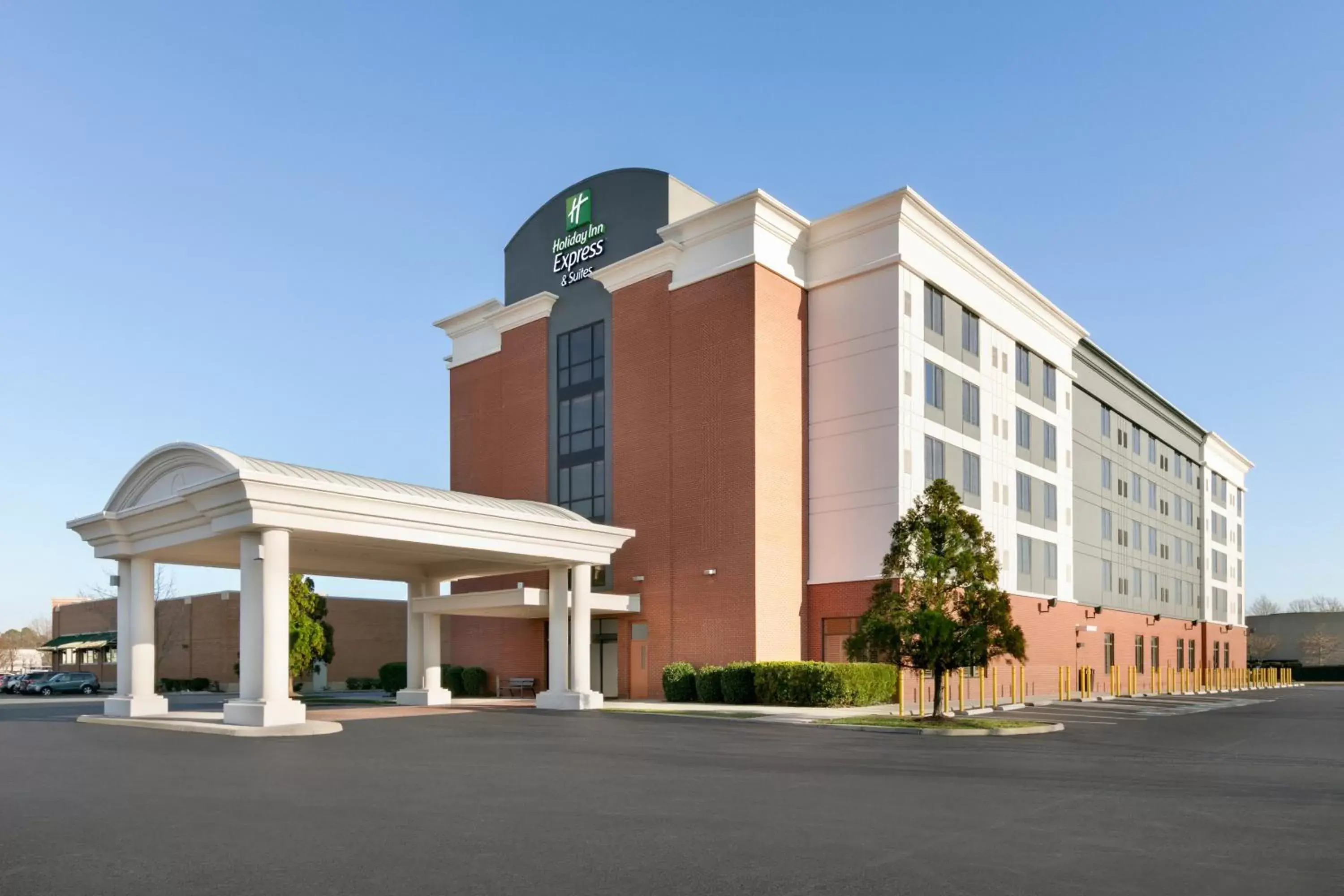 Facade/entrance in Holiday Inn Express Hotel & Suites Norfolk Airport, an IHG Hotel