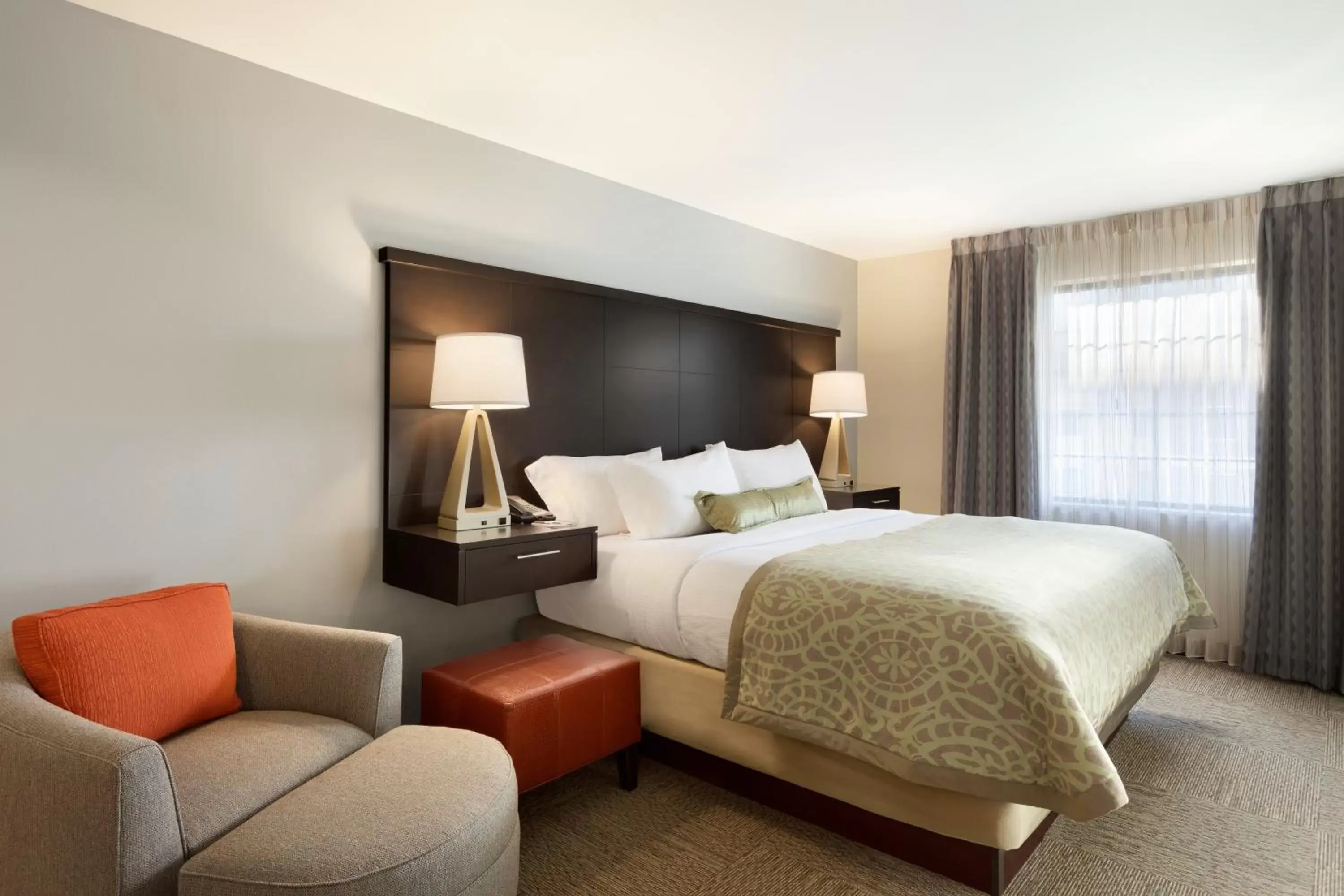 Bed in Staybridge Suites Midland, an IHG Hotel