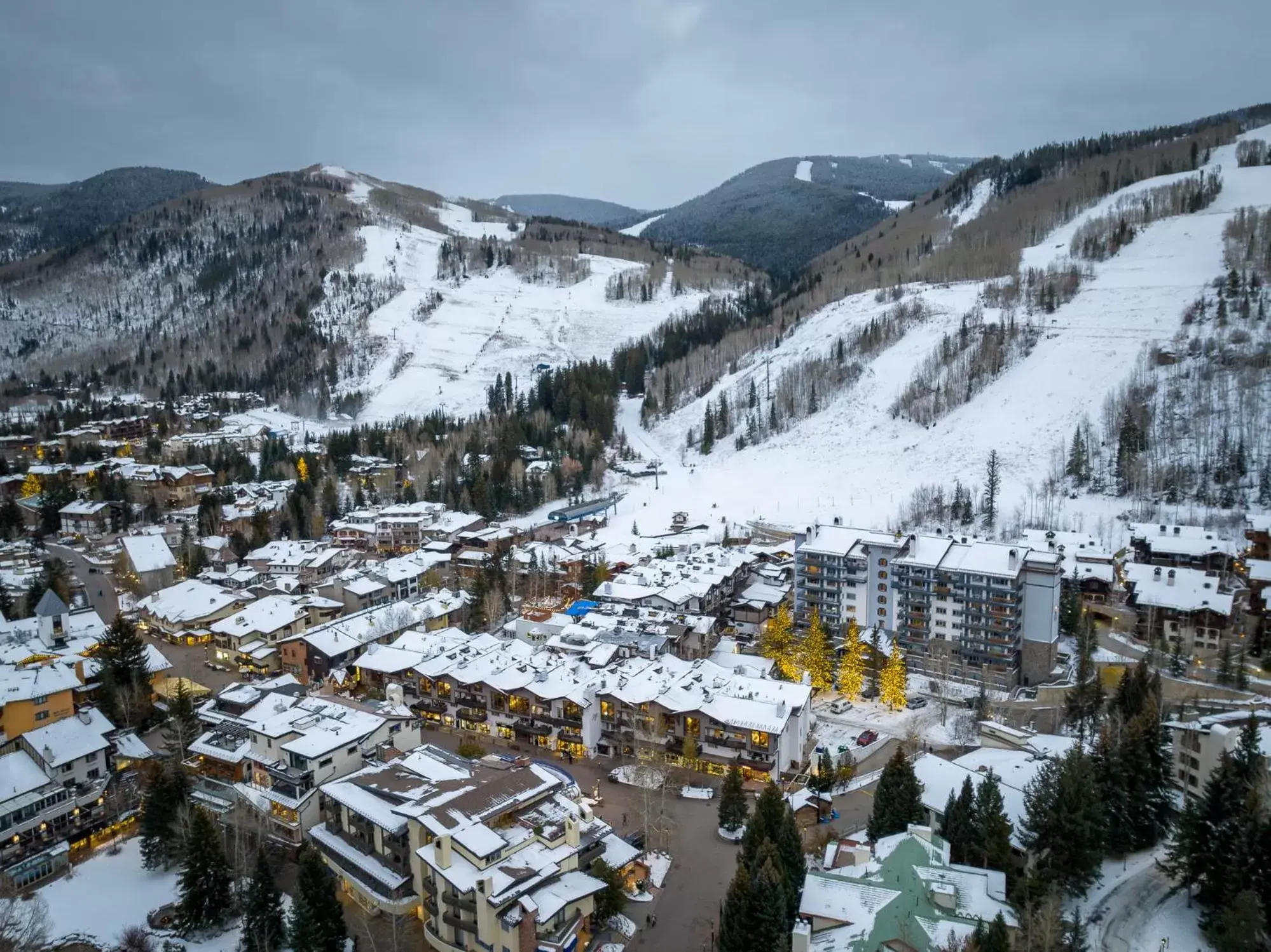 Restaurant/places to eat, Winter in Lodge at Vail Condominiums