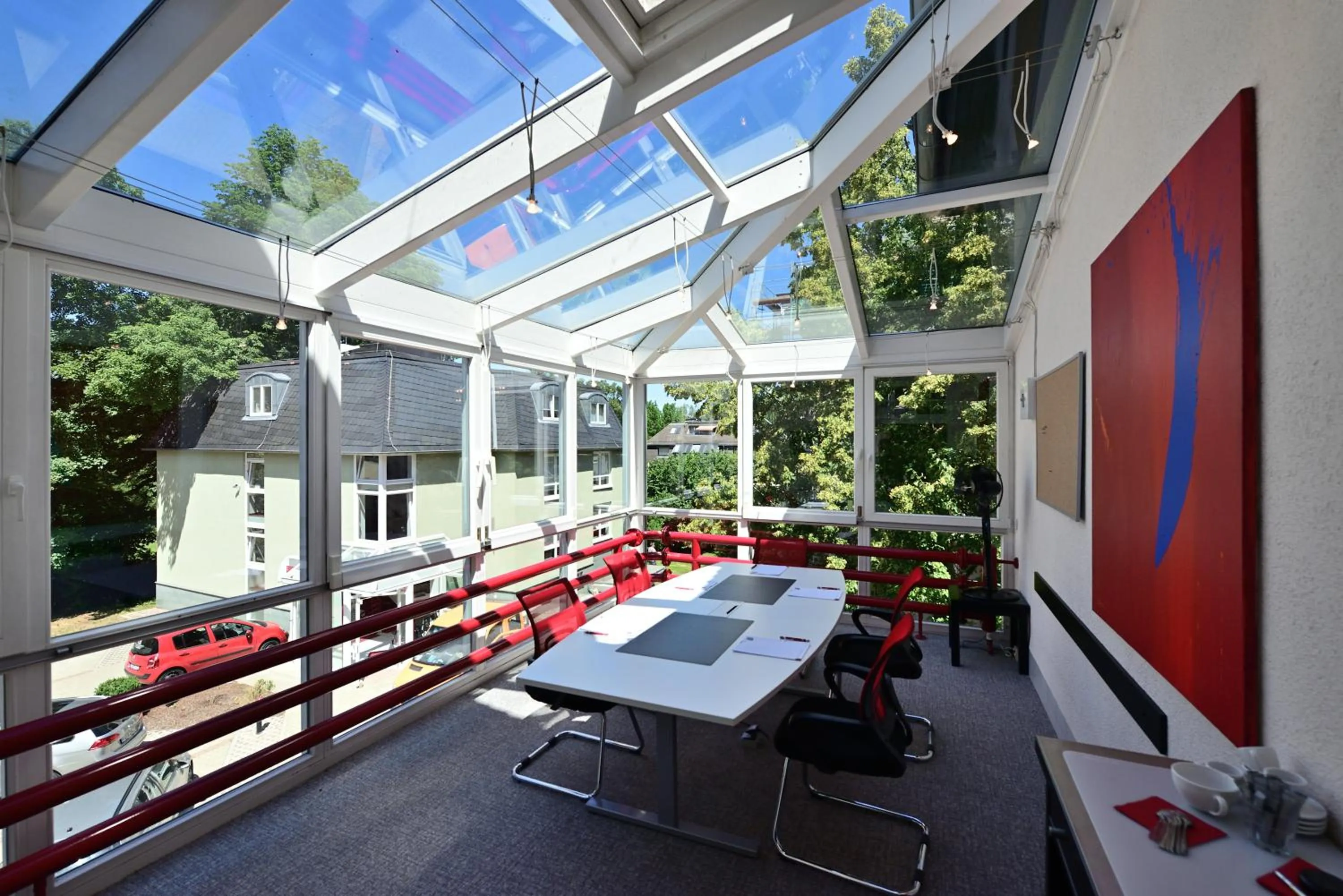 Restaurant/places to eat in Art Hotel Weimar