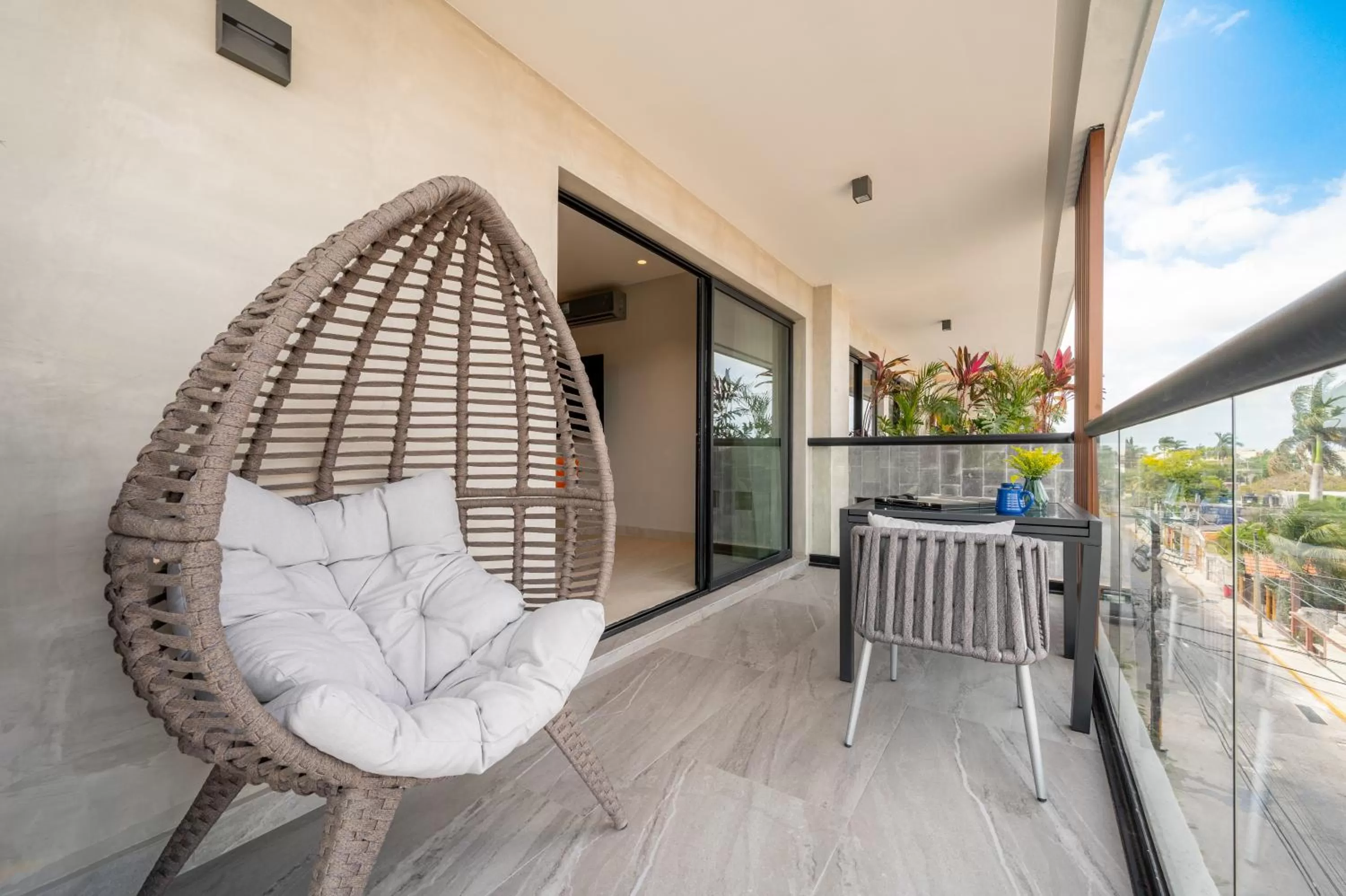 Balcony/Terrace in Kippal - Modern Oasis - ApartHotel