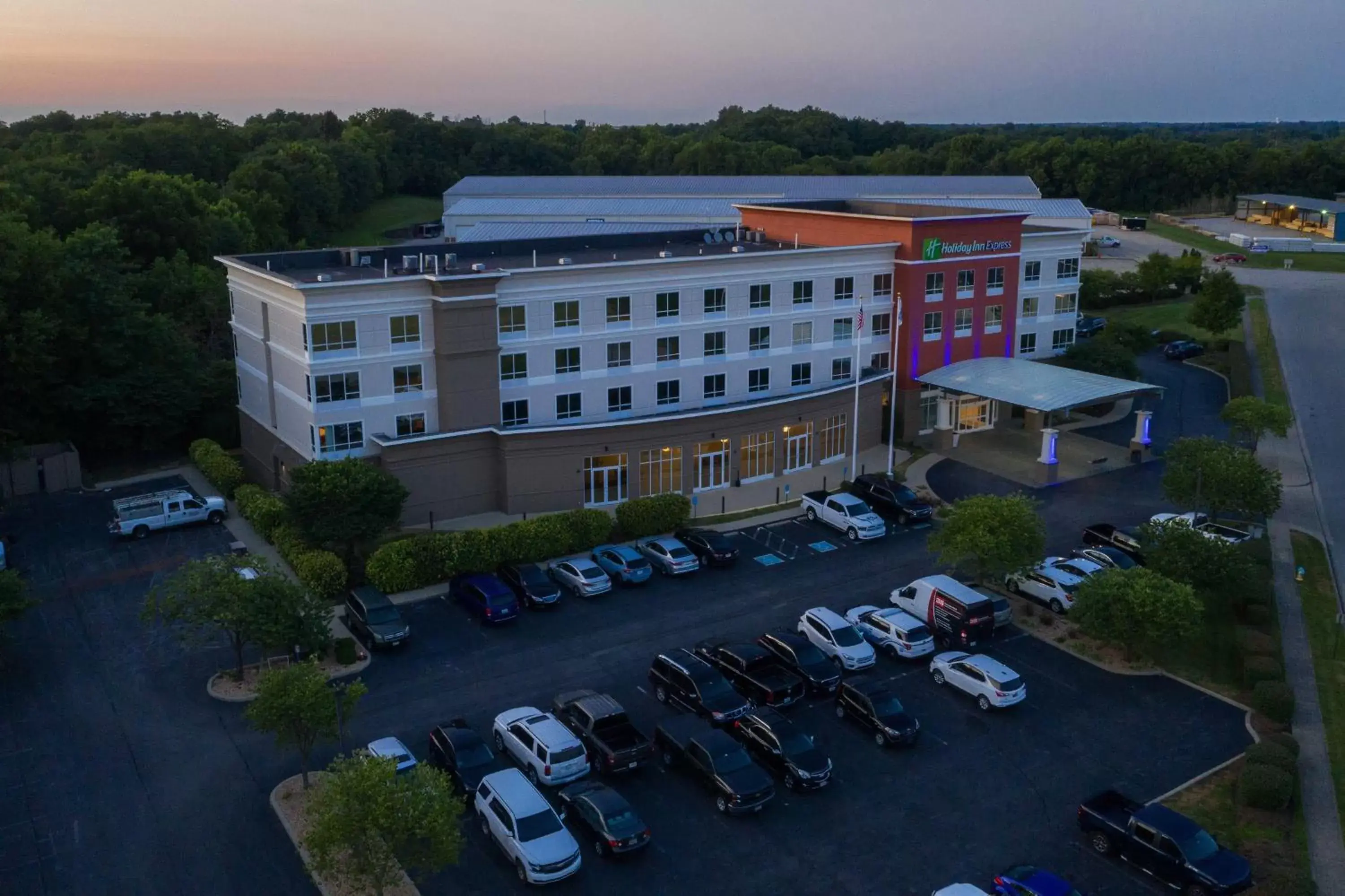 Property building, Bird's-eye View in Holiday Inn Express Georgetown, an IHG Hotel