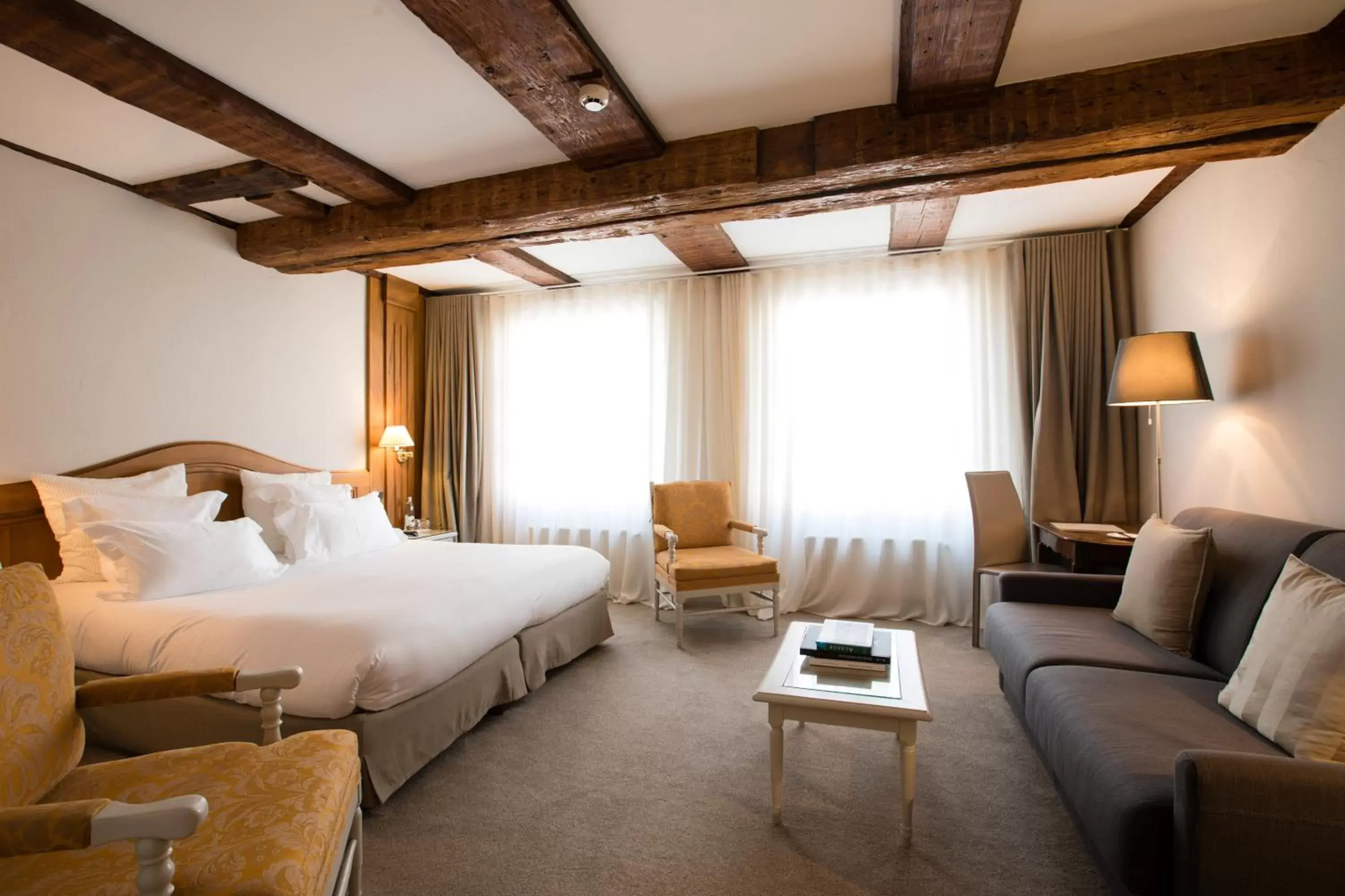 Bedroom in Relais & Châteaux La Maison Des Têtes