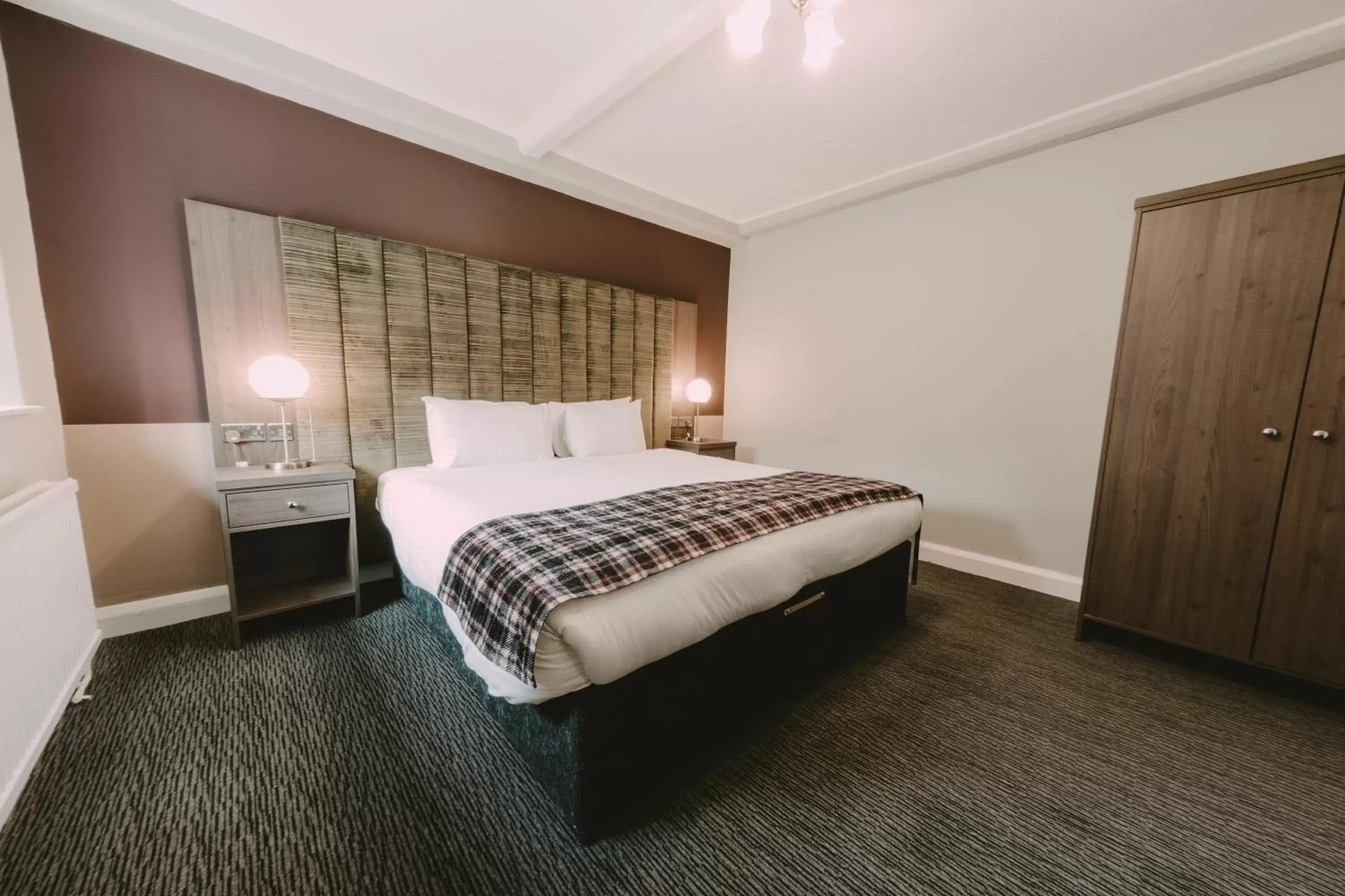 Bedroom, Bed in Cwrt Bleddyn Hotel & Spa