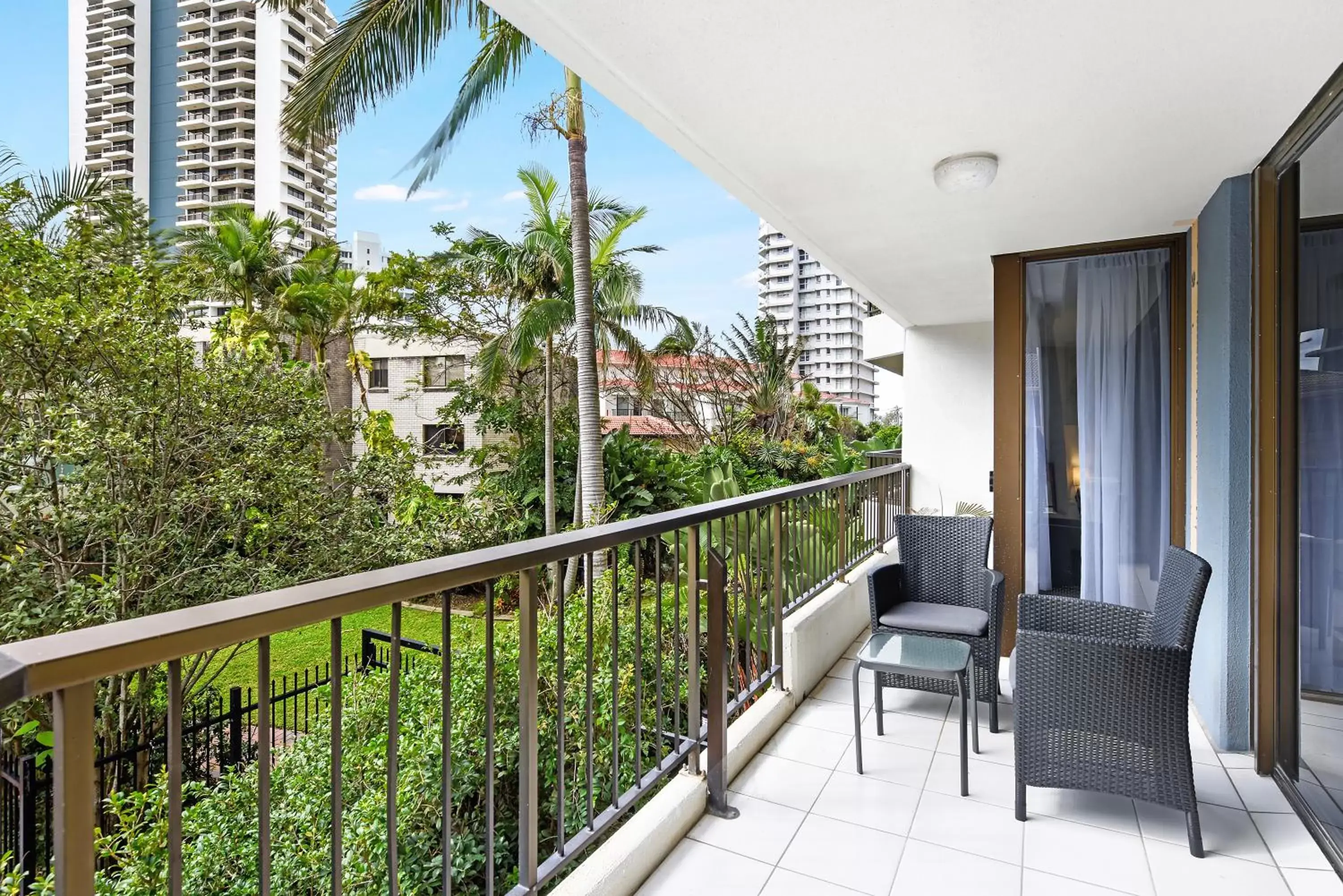 Balcony/Terrace in Surfers Century Oceanside Apartments