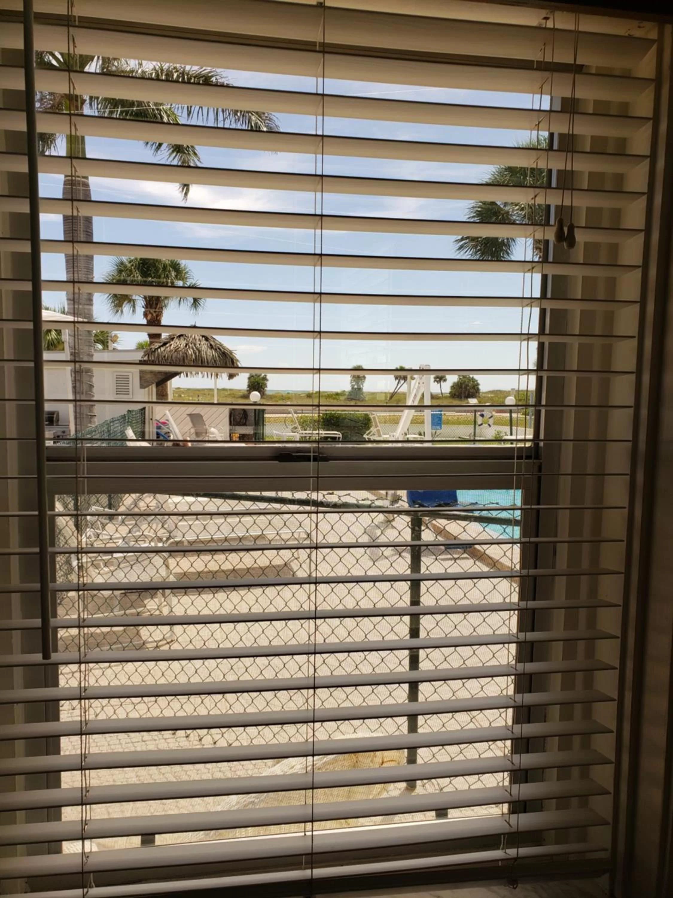 Pool View in Arvilla Motel