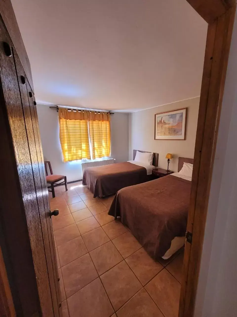 Bed in Hotel Diego de Almagro San Pedro De Atacama
