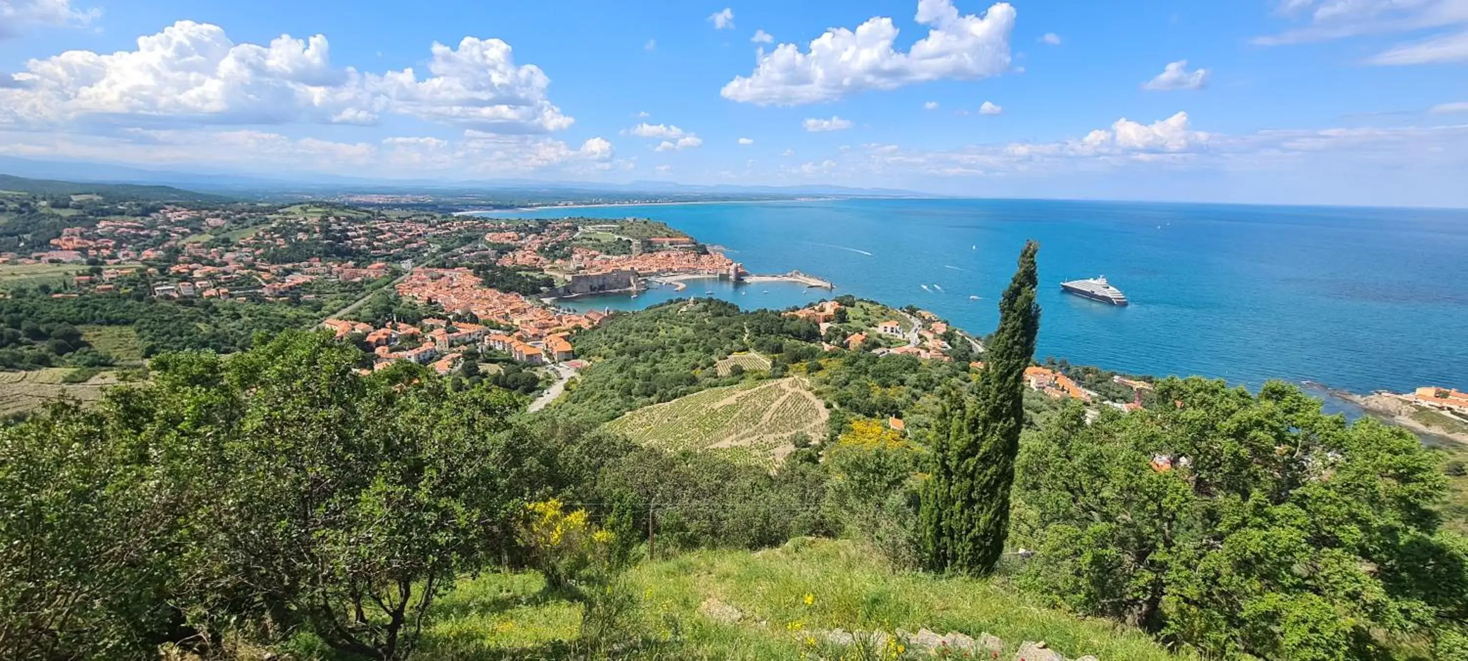 Natural landscape, Bird's-eye View in Hôtel Le Maritime