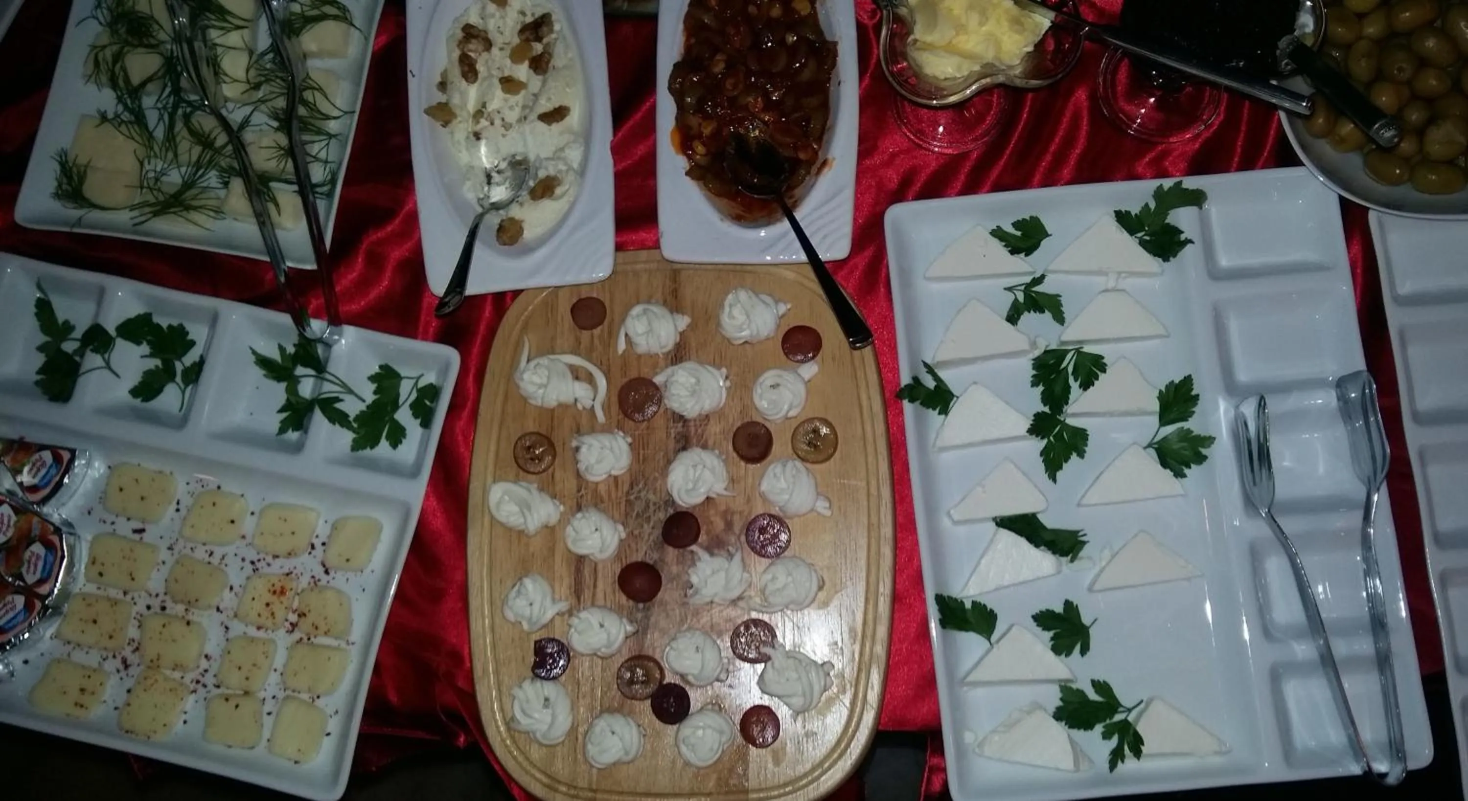 Buffet breakfast in Divalis Hotel