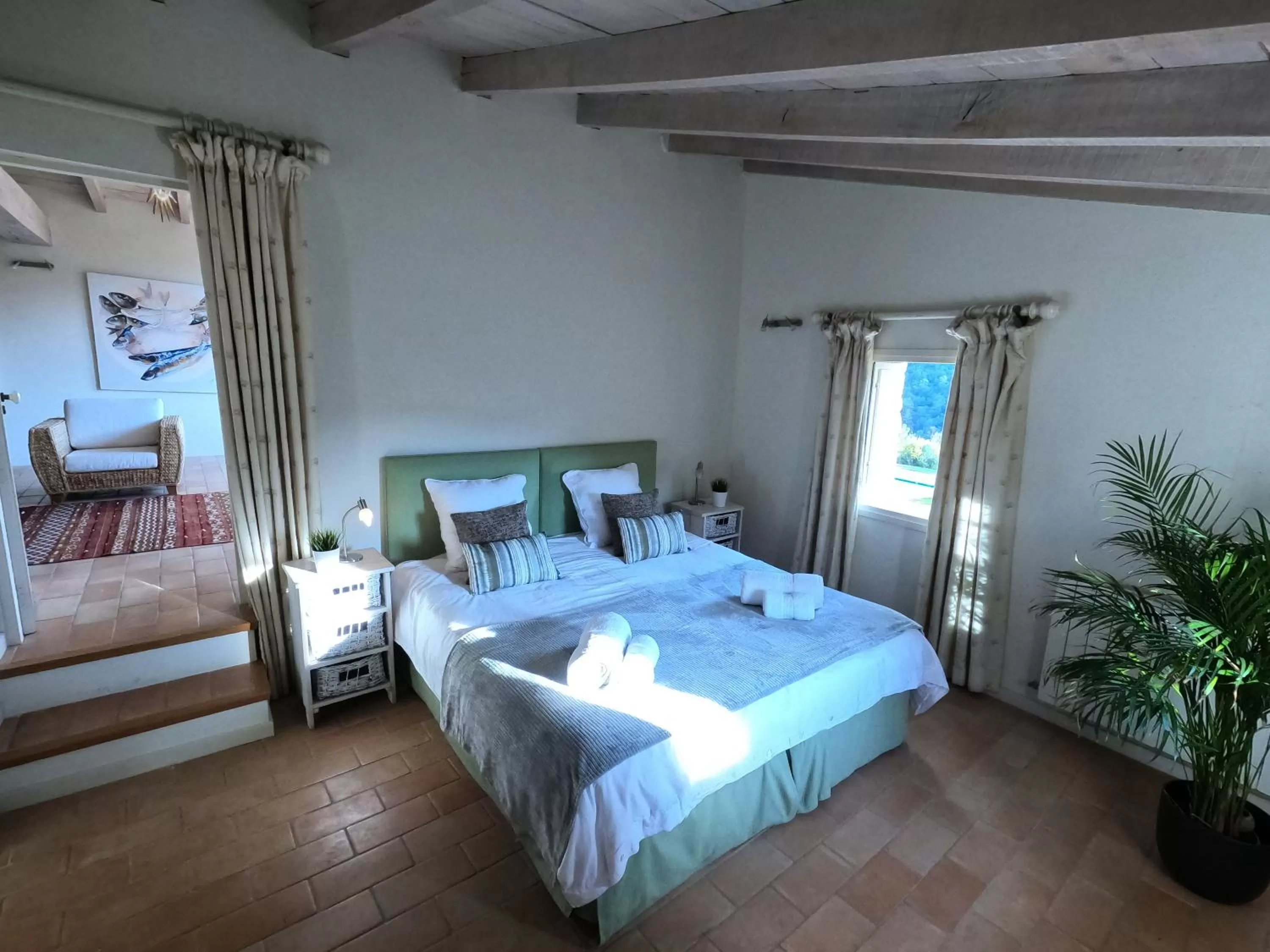 Double Room with Mountain View in B&B Can Jan