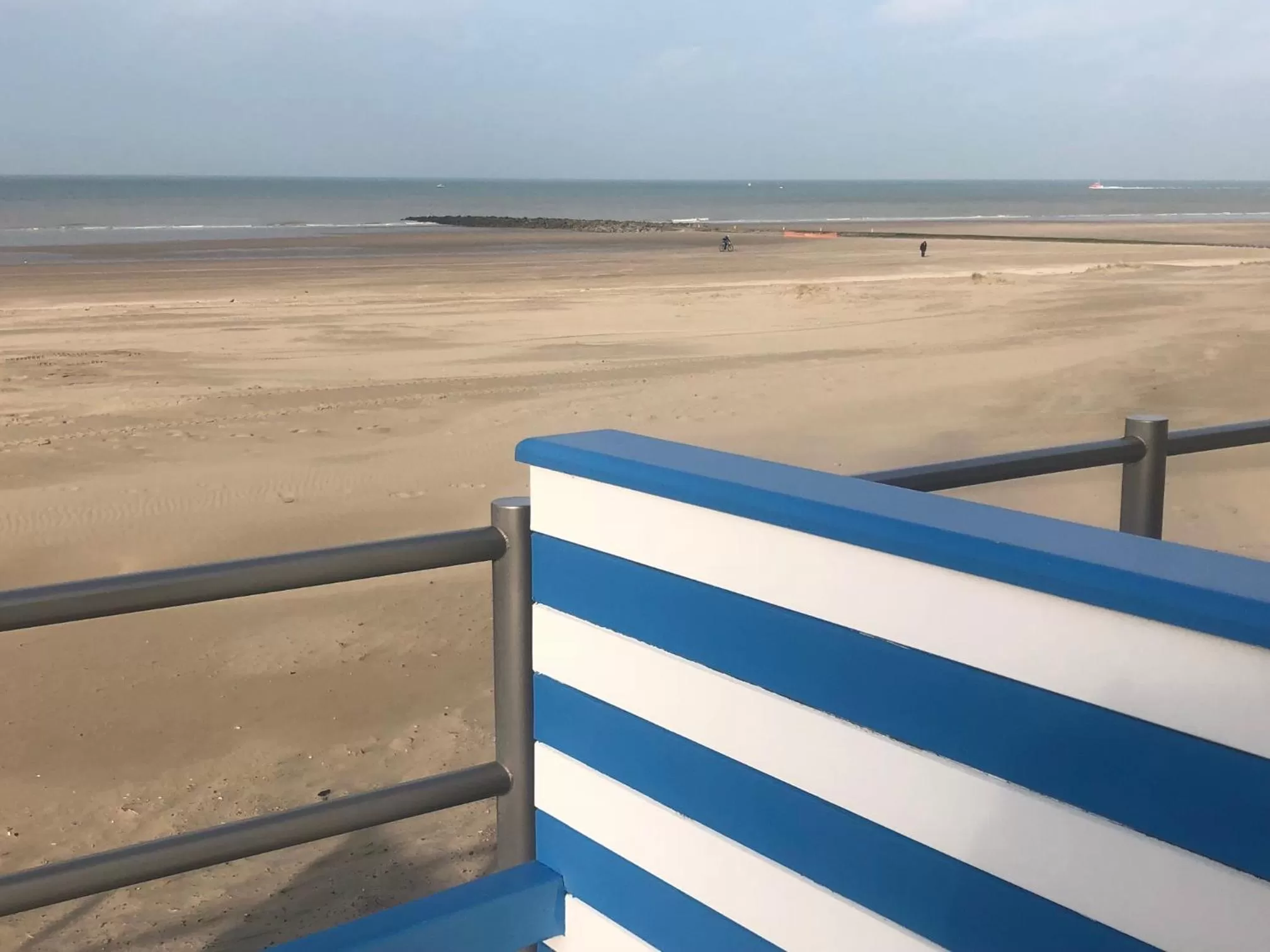 Beach in Bed & Breakfast Het Zilte Zand - Westende - Middelkerke - De Kust