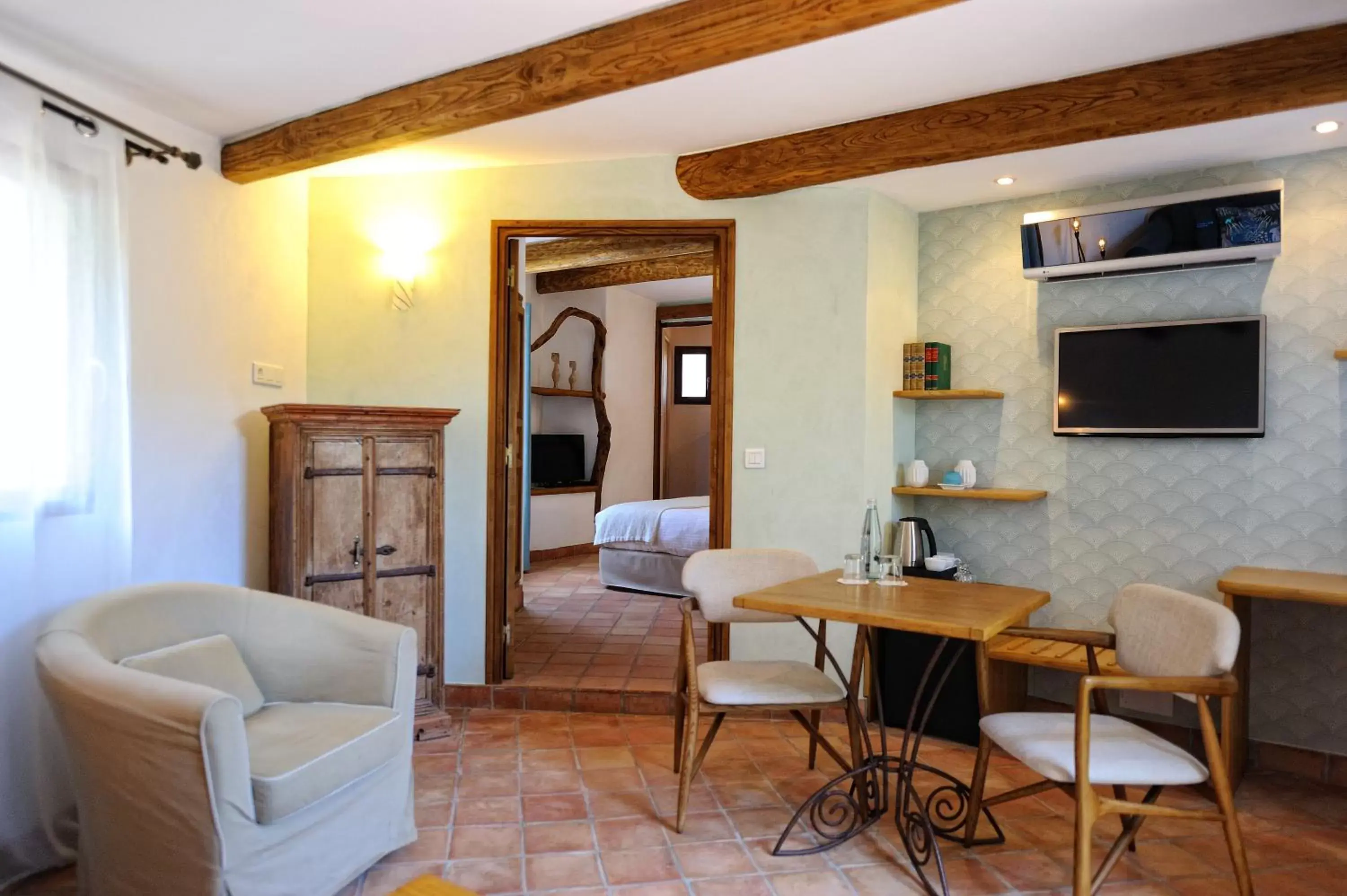 Living room, Seating Area in Lodge de Charme A Cheda