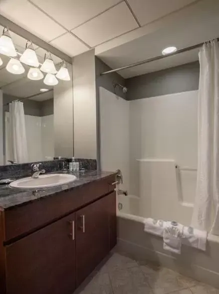 Bathroom in Broadway Plaza, Trademark Collection by Wyndham