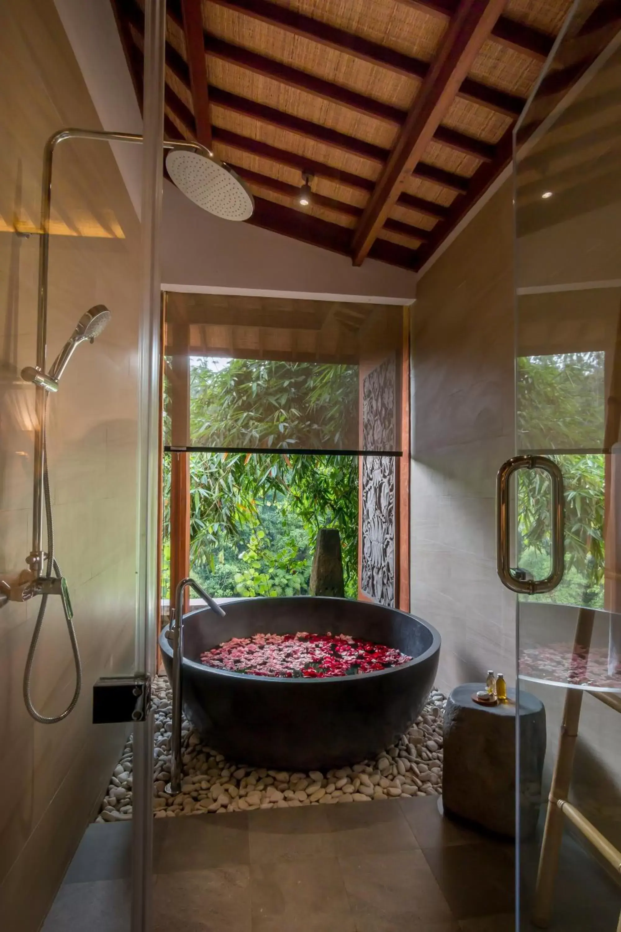 Bathroom in Ulun Ubud Resort - CHSE Certified