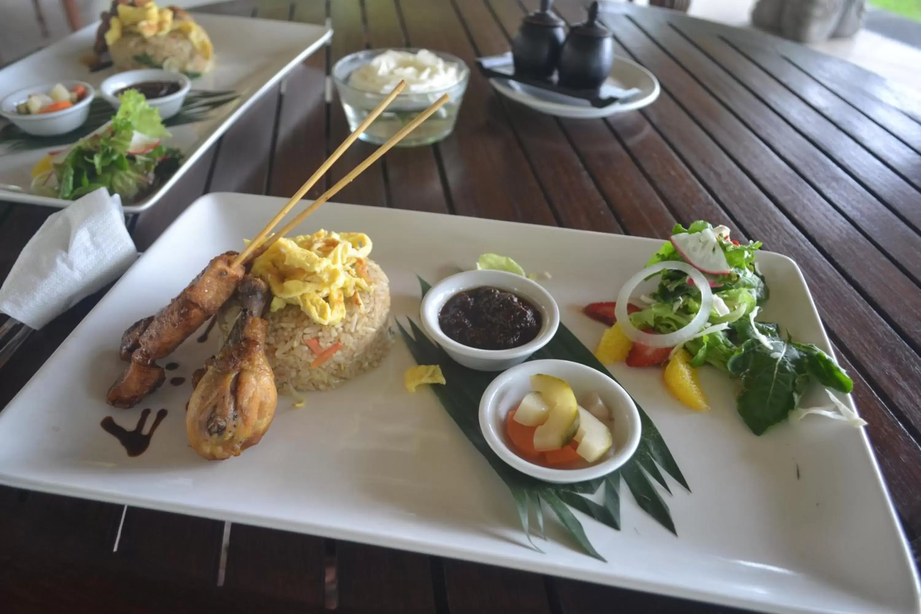 Food close-up in Puri Bagus Lovina