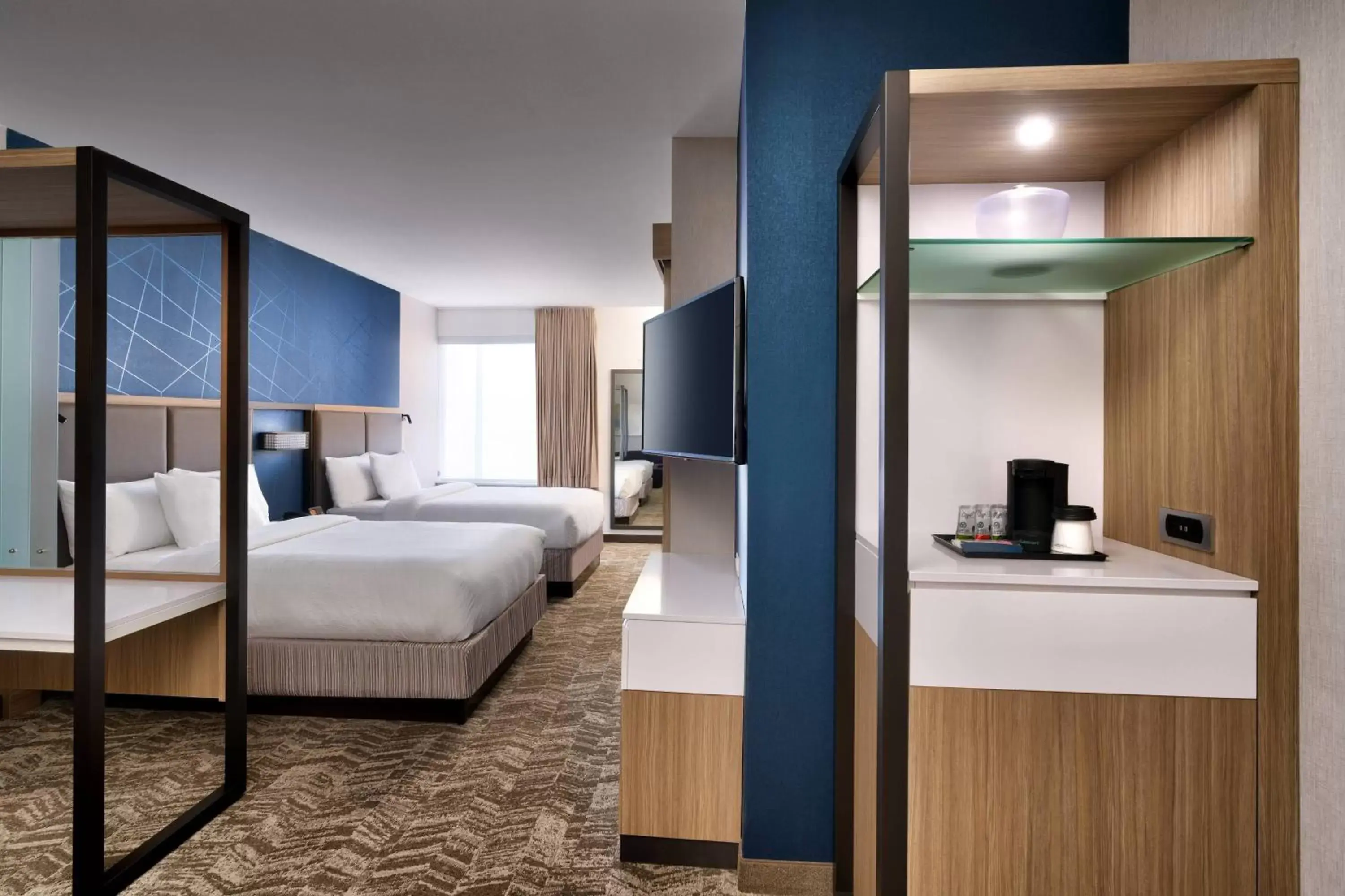 Bedroom in SpringHill Suites by Marriott El Paso Airport