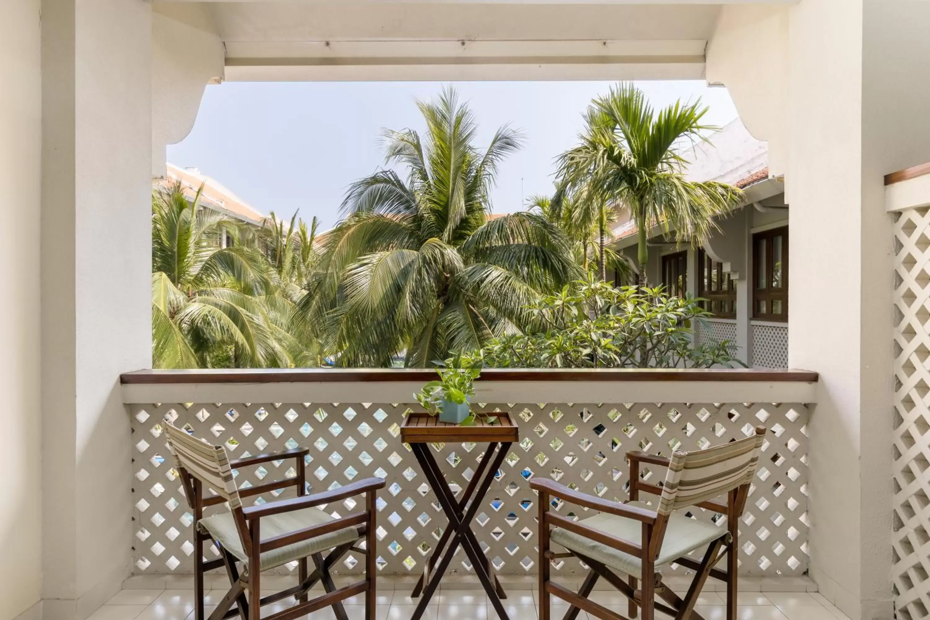 View (from property/room), Balcony/Terrace in Almanity Hoi An Resort & Spa