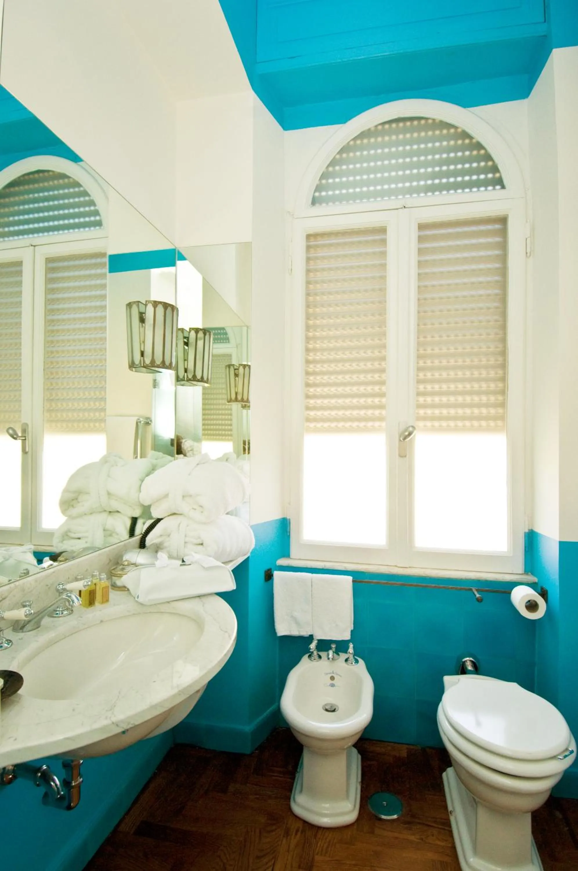 Bathroom in Hotel Villa Linneo