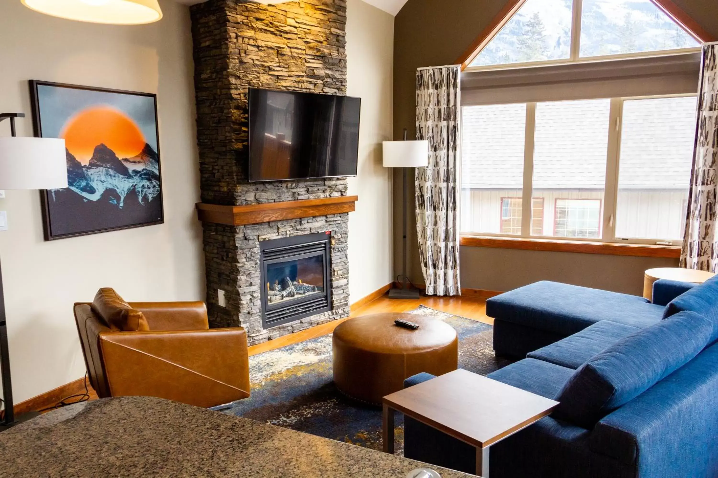 Living room, Seating Area in Stoneridge Mountain Resort