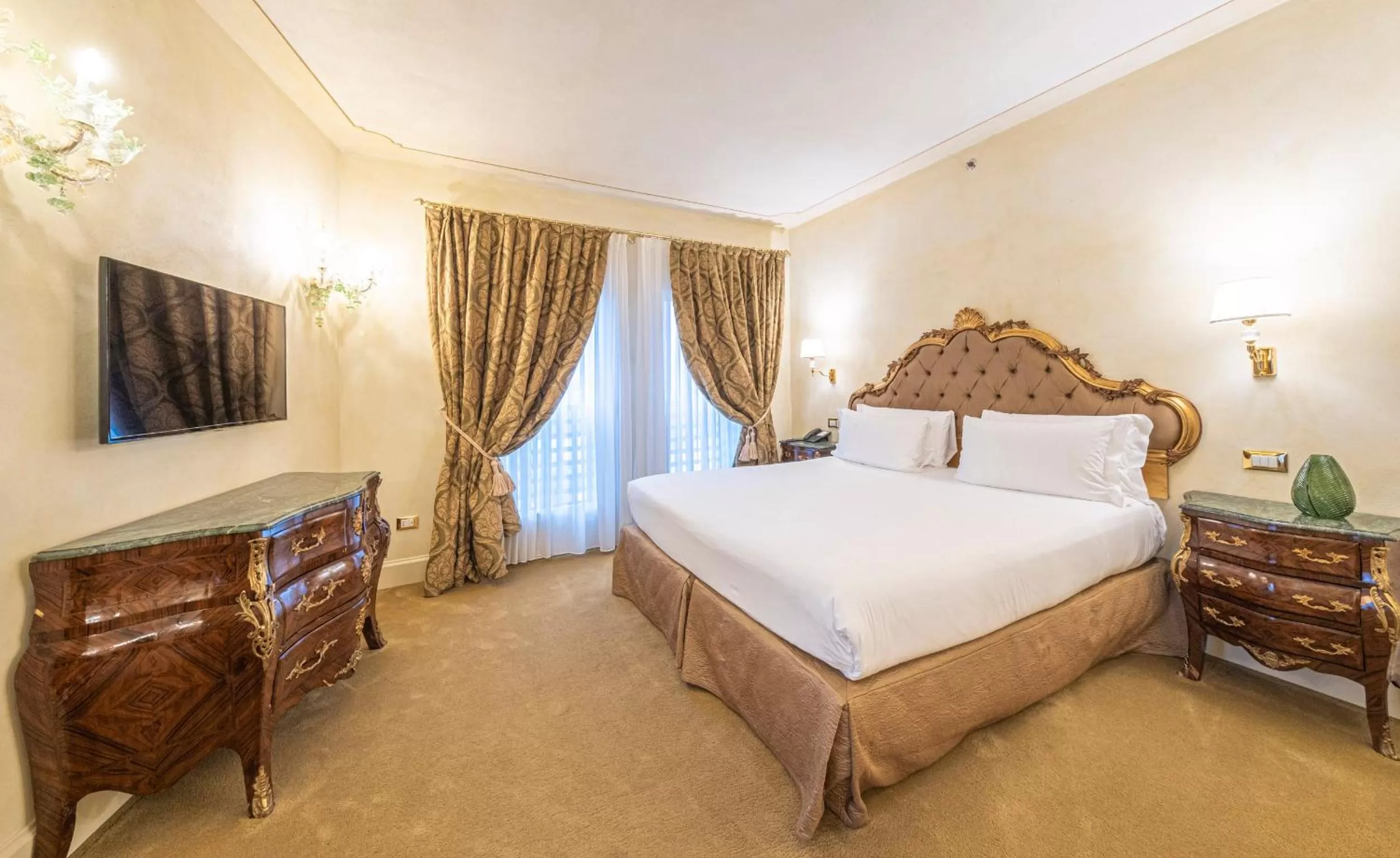 Deluxe Double Room in Hotel Villa Barbarich Venice Mestre